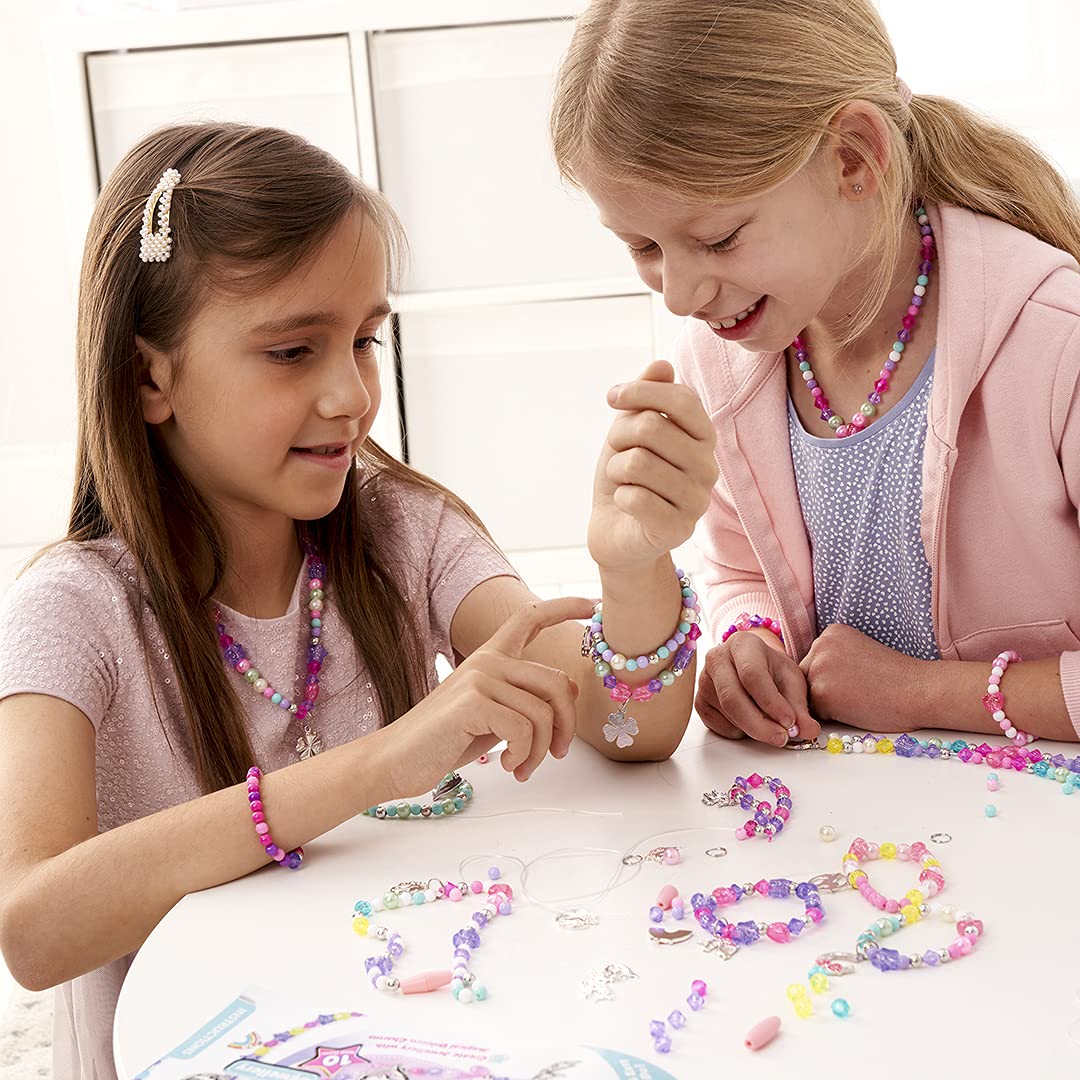 Craftbox CB806 Unicorn Charm Jewellery Craft Set, Mixed. 4