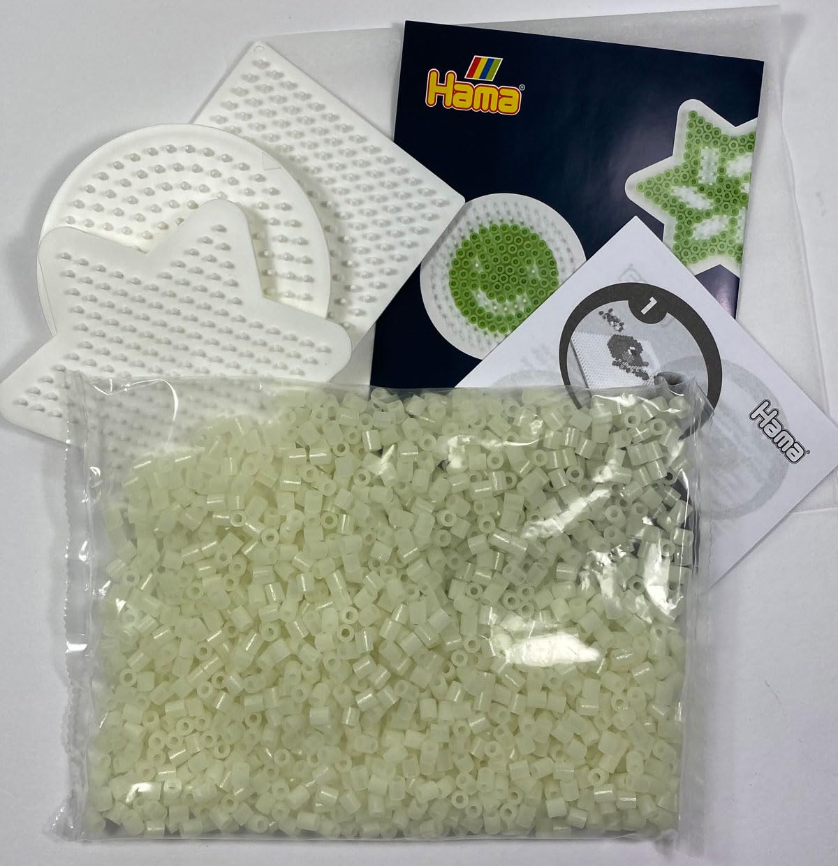 Hama Beads - Glow in the Dark Midi Beads for Creative Craft Projects 8