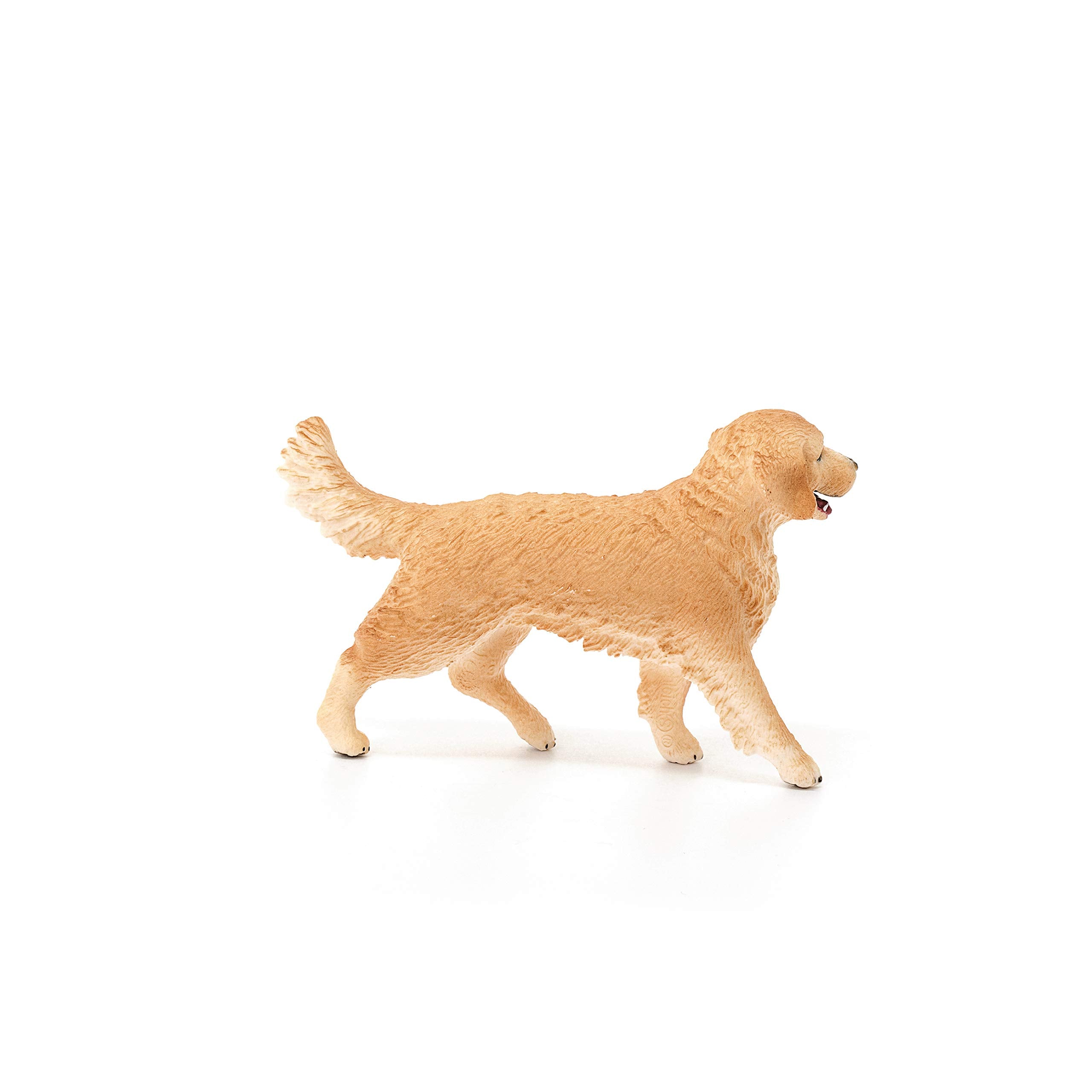 Schleich 16395 Farm World Golden Retriever Female Figurine - Realistic Animal Toy for Ages 3+ 4