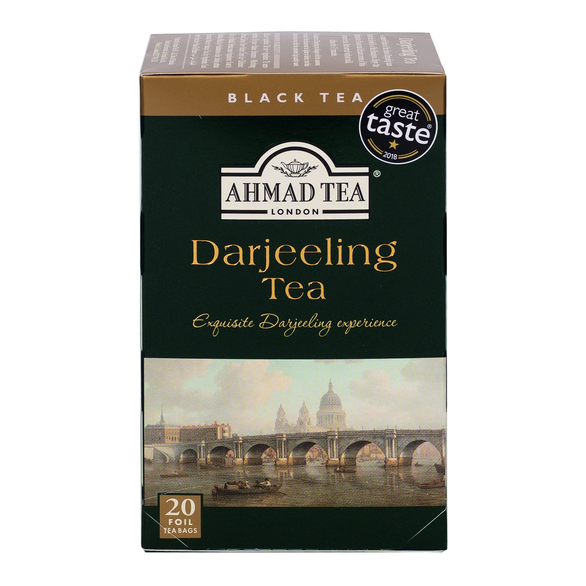Ahmad Tea Darjeeling Tea - 20 Individually Sealed Teabags