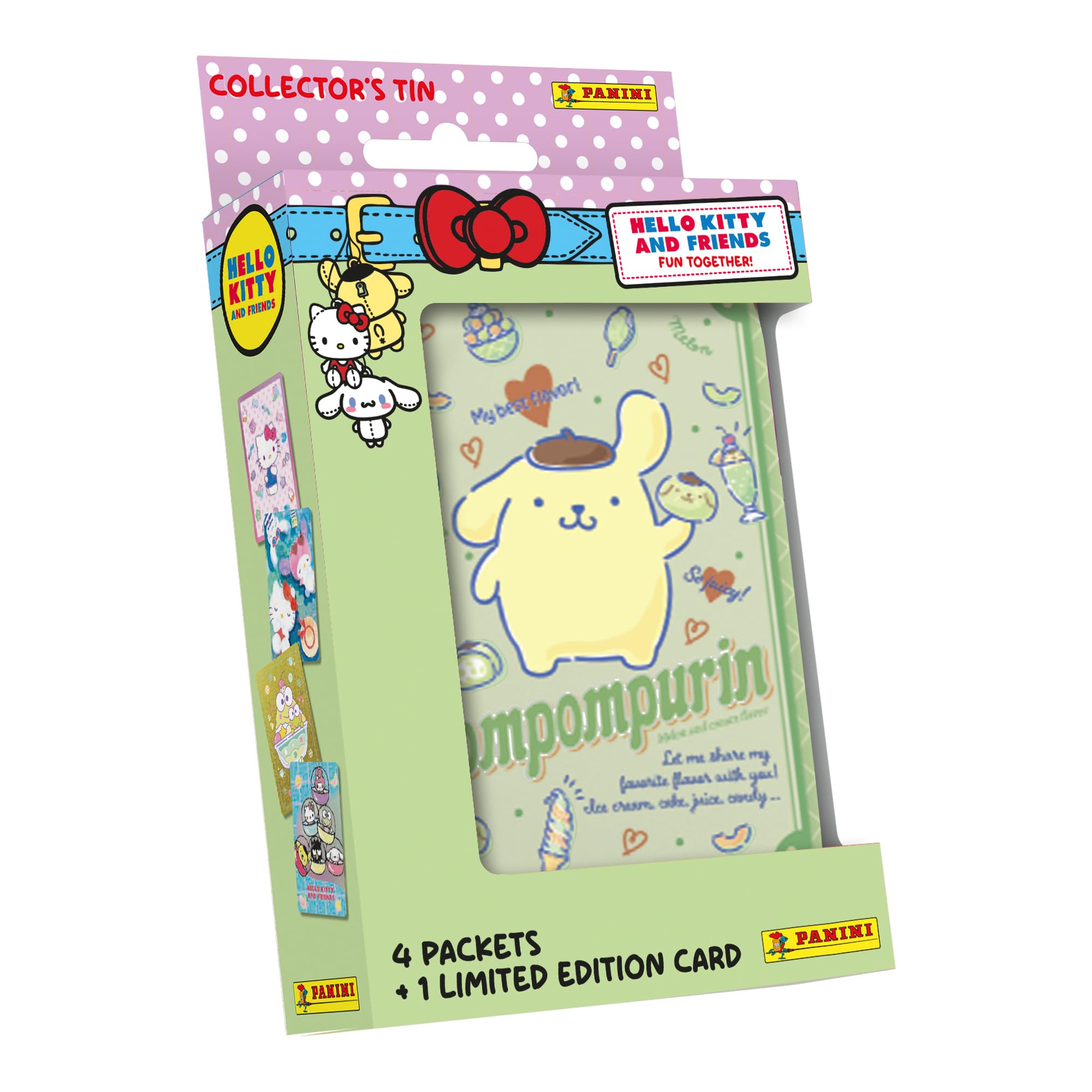 Panini Hello Kitty & Friends Trading Card Collector Tin | 4 Packets + 1 Limited Edition Card 5