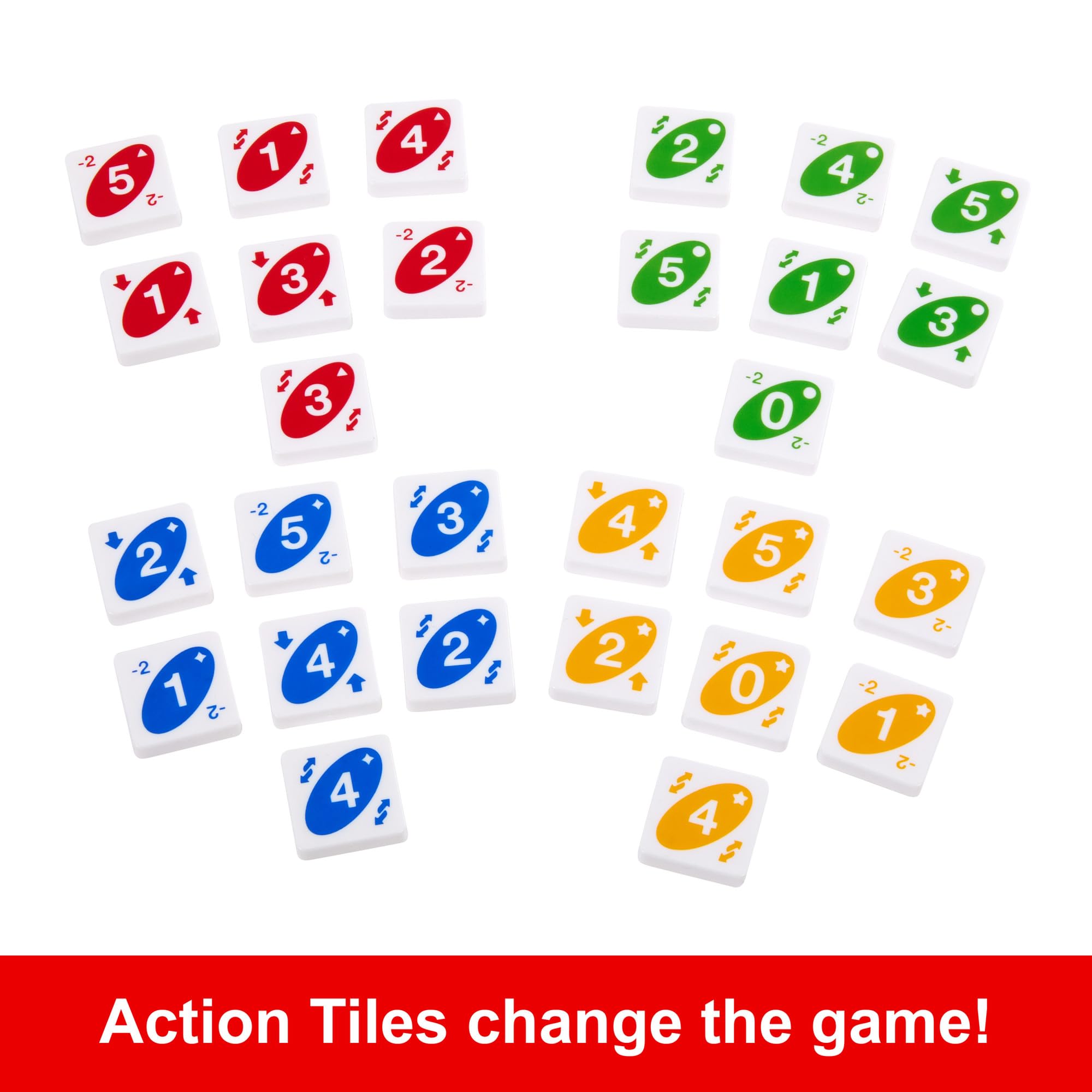 Mattel Games UNO Quatro Board Game 10