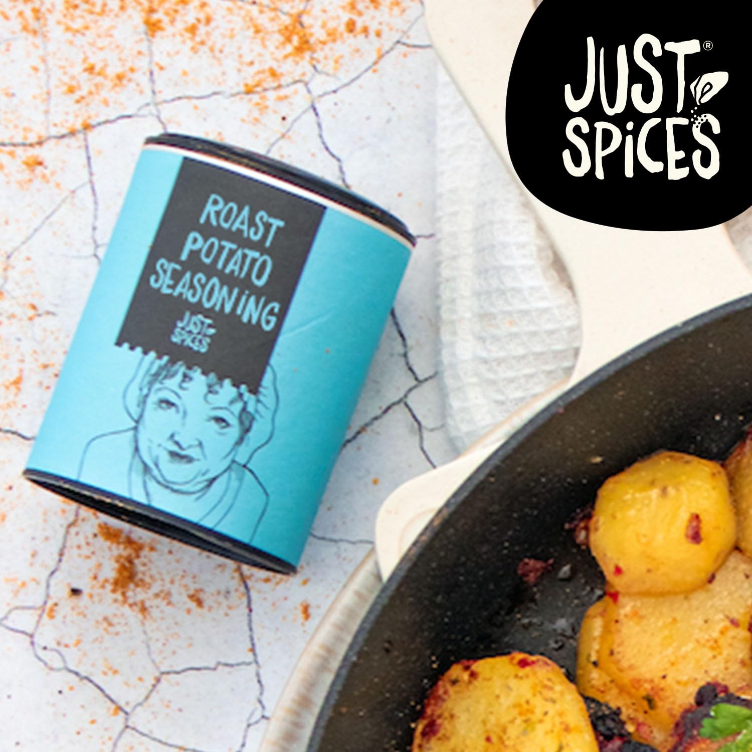 Just Spices Classic Roast Potato Seasoning, 72g – Spud-Tacular Flavour for Crispy Golden Roast Potatoes 3