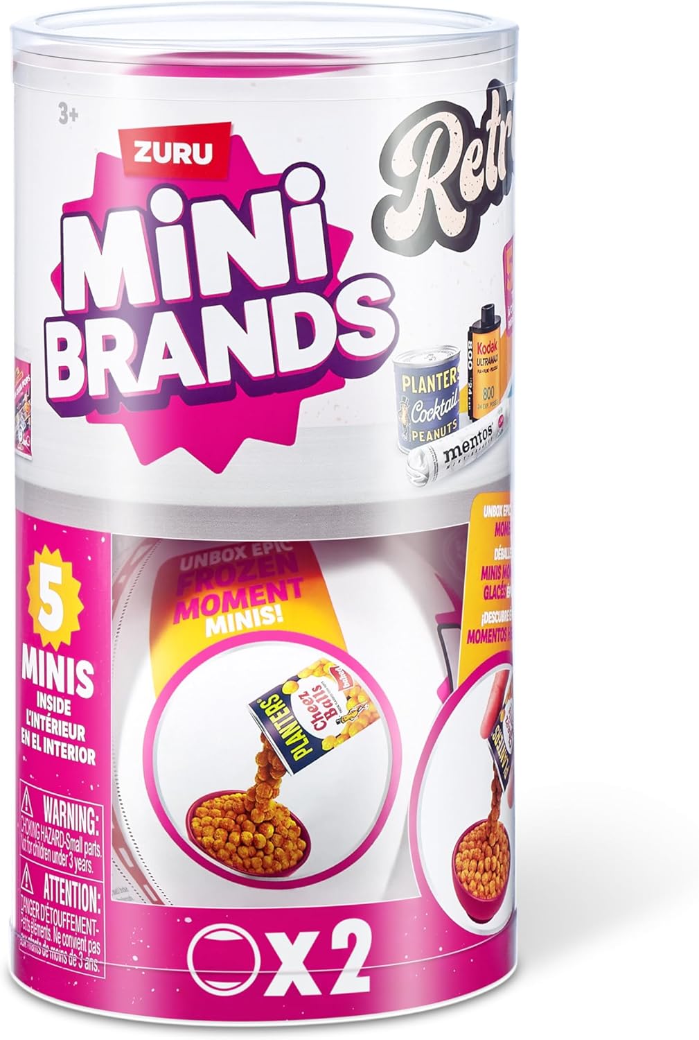 Mini Brands Retro Capsule by ZURU - Surprise Retro Collectible Minis for Kids 3+ 3