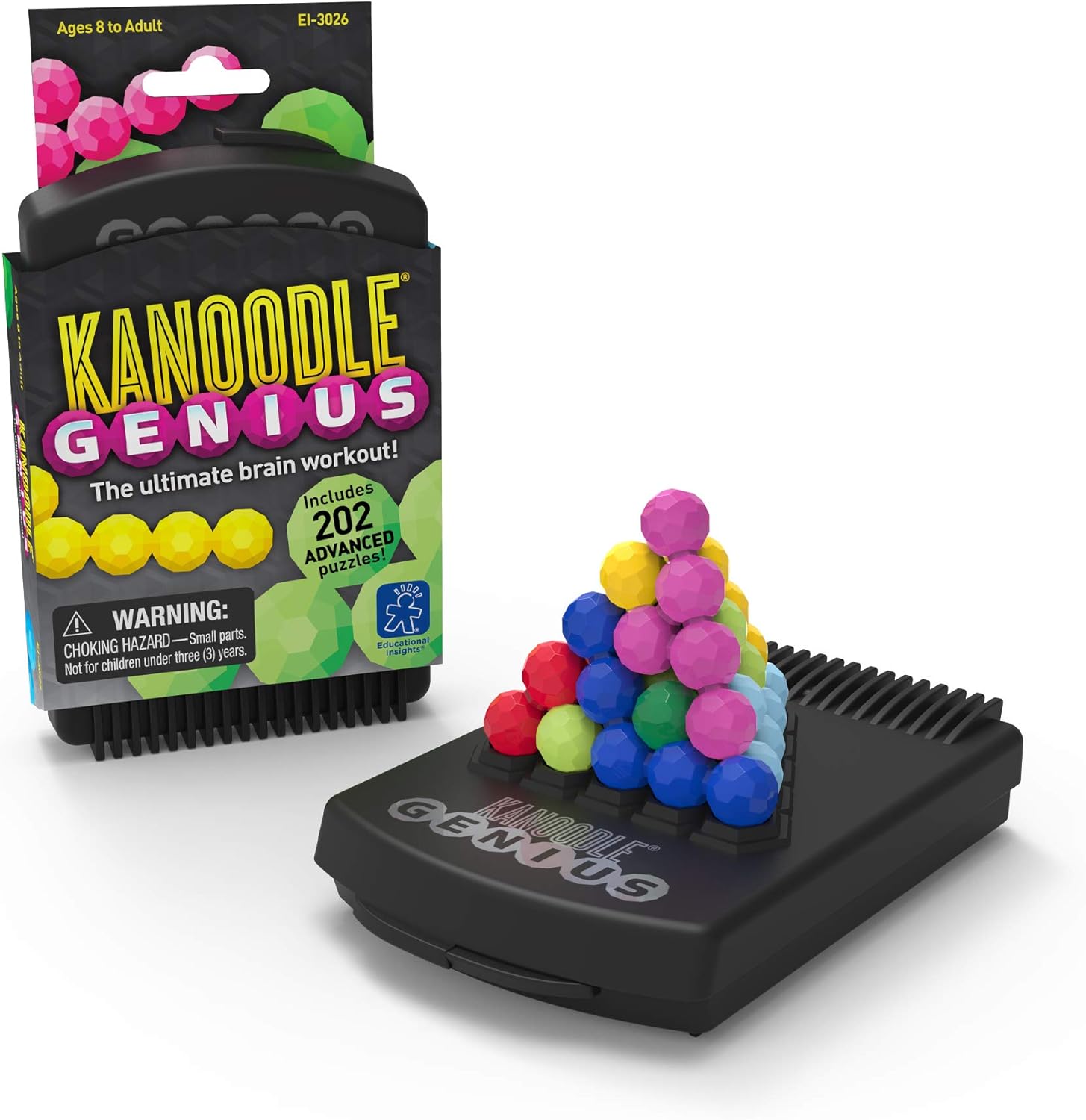Learning Resources Kanoodle Genius 202 Brain Teaser Puzzle Game