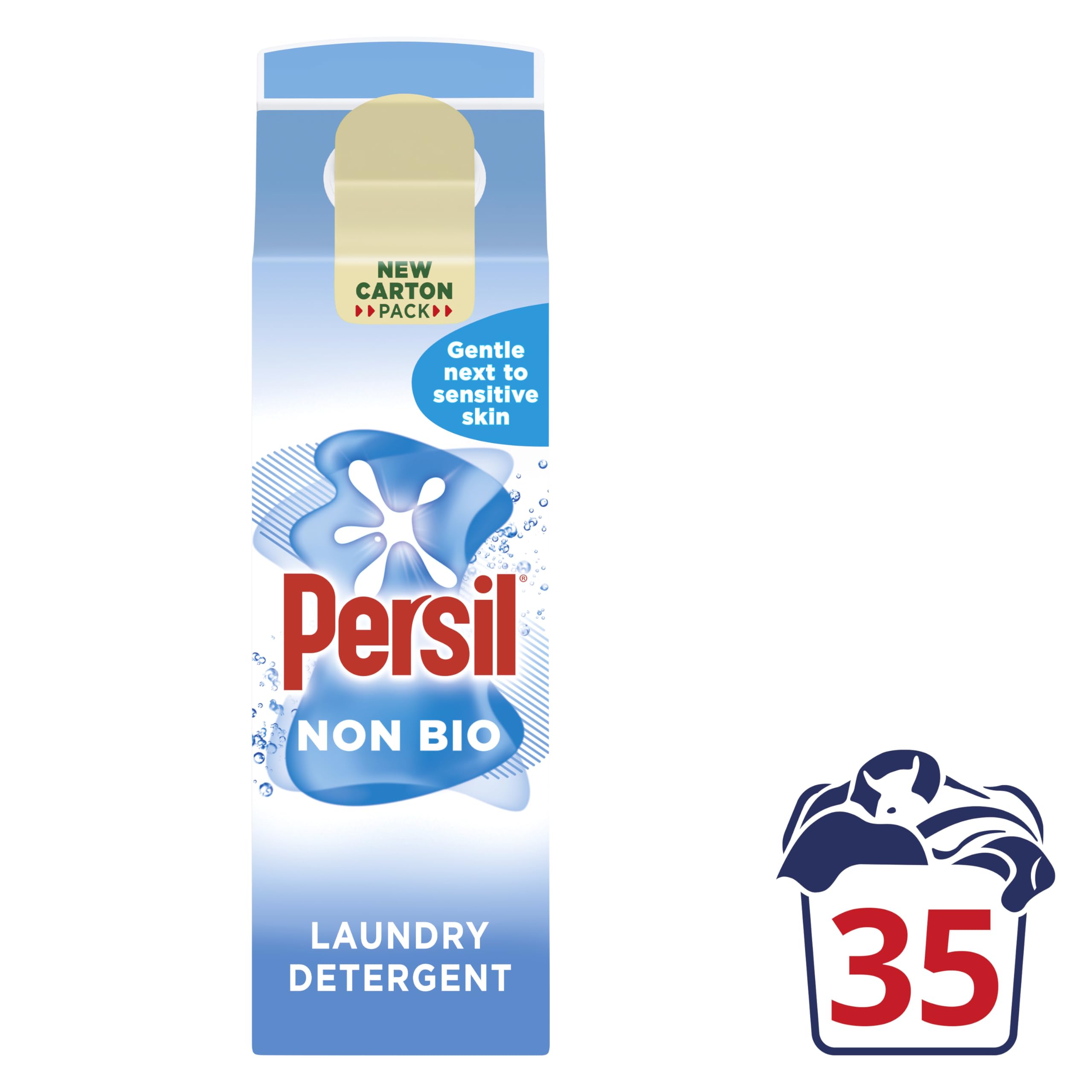 Persil Non Bio Laundry Washing Liquid Detergent - Gentle on Sensitive Skin | 945 ml