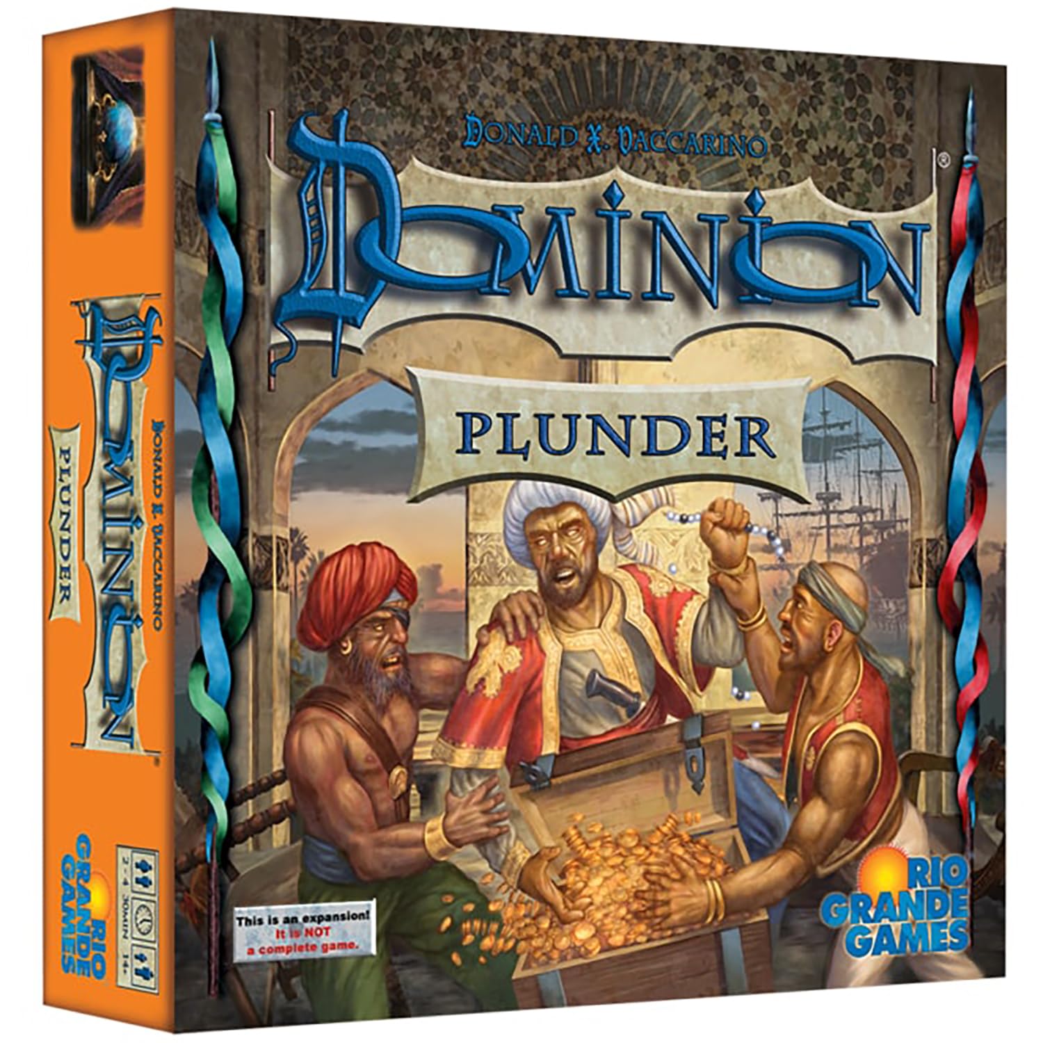 RIO Grande Games Dominion: Plunder Expansion - Strategy Card Game