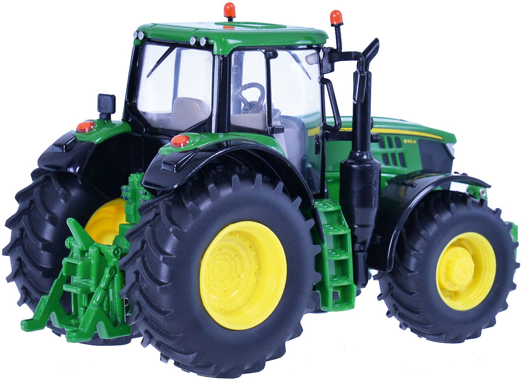 Britains John Deere 6195M Tractor - 1:32 Scale Farm Toy for Kids 3+ 4