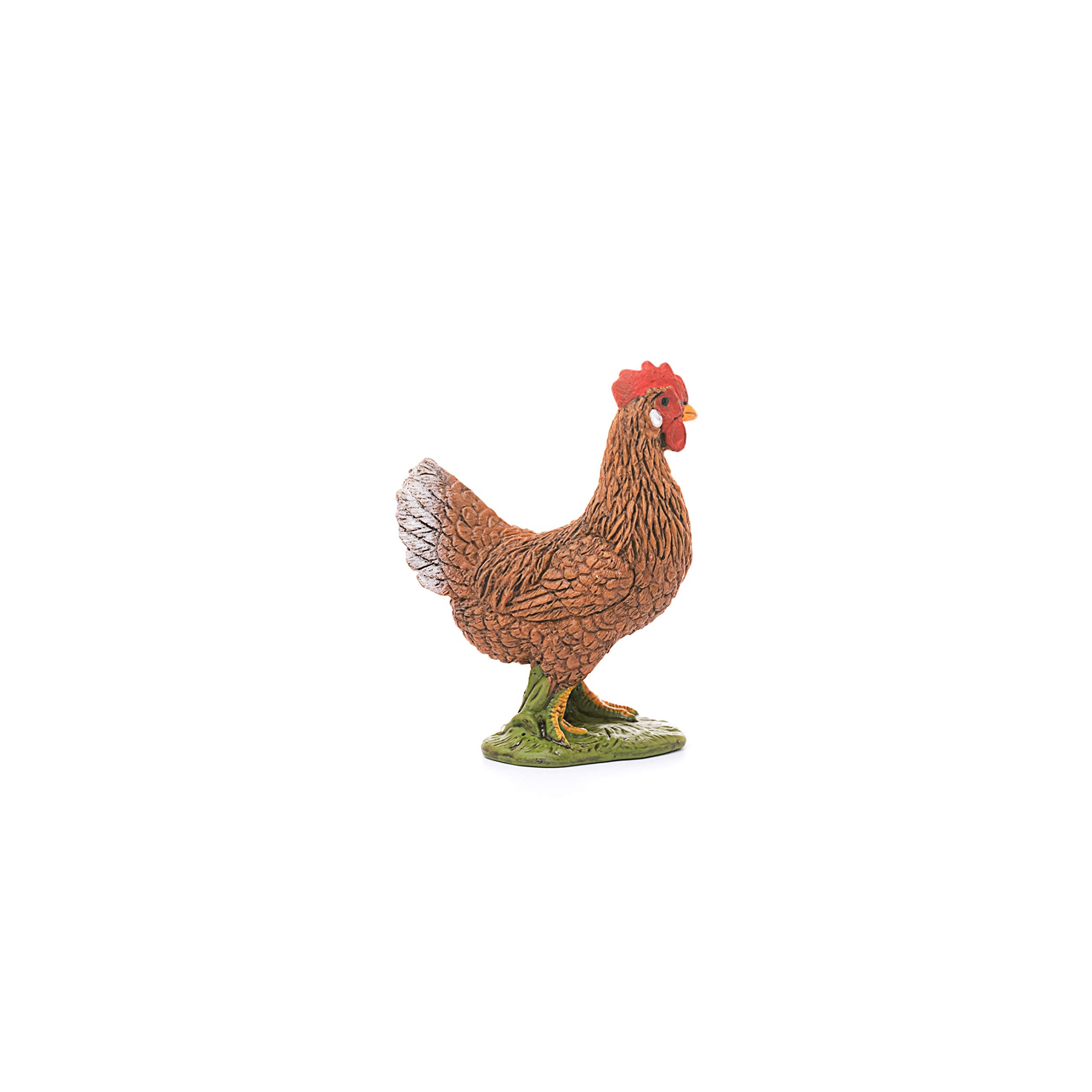 SCHLEICH 13826 Hen - Farm World Figurine for Kids 3+ Years