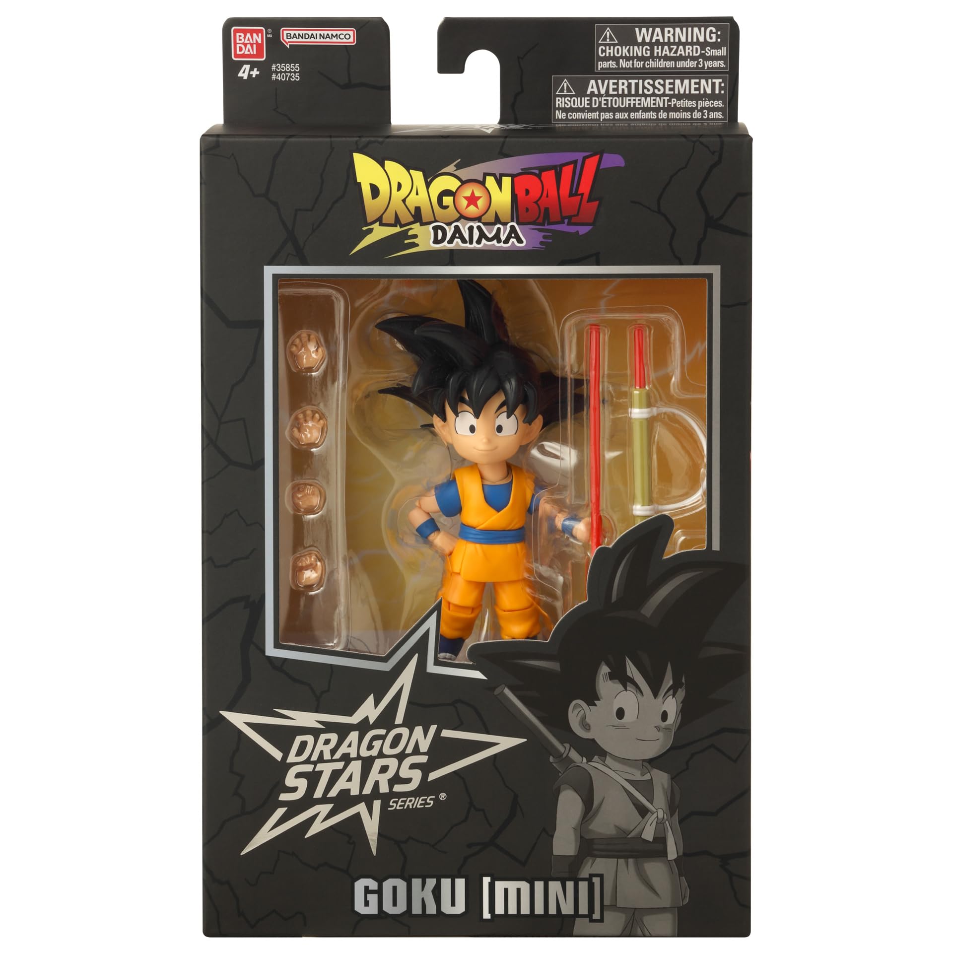 Bandai Dragon Stars Dragon Ball Daima - Kid Goku Action Figure 6