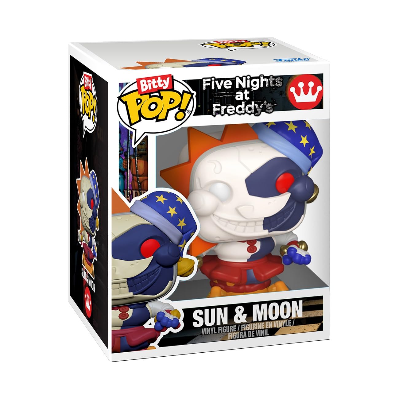 Funko Bitty POP! Five Nights at Freddy's 4-Pack: Golden Freddy, Marionette, Lolbit, Sun & Moon 5