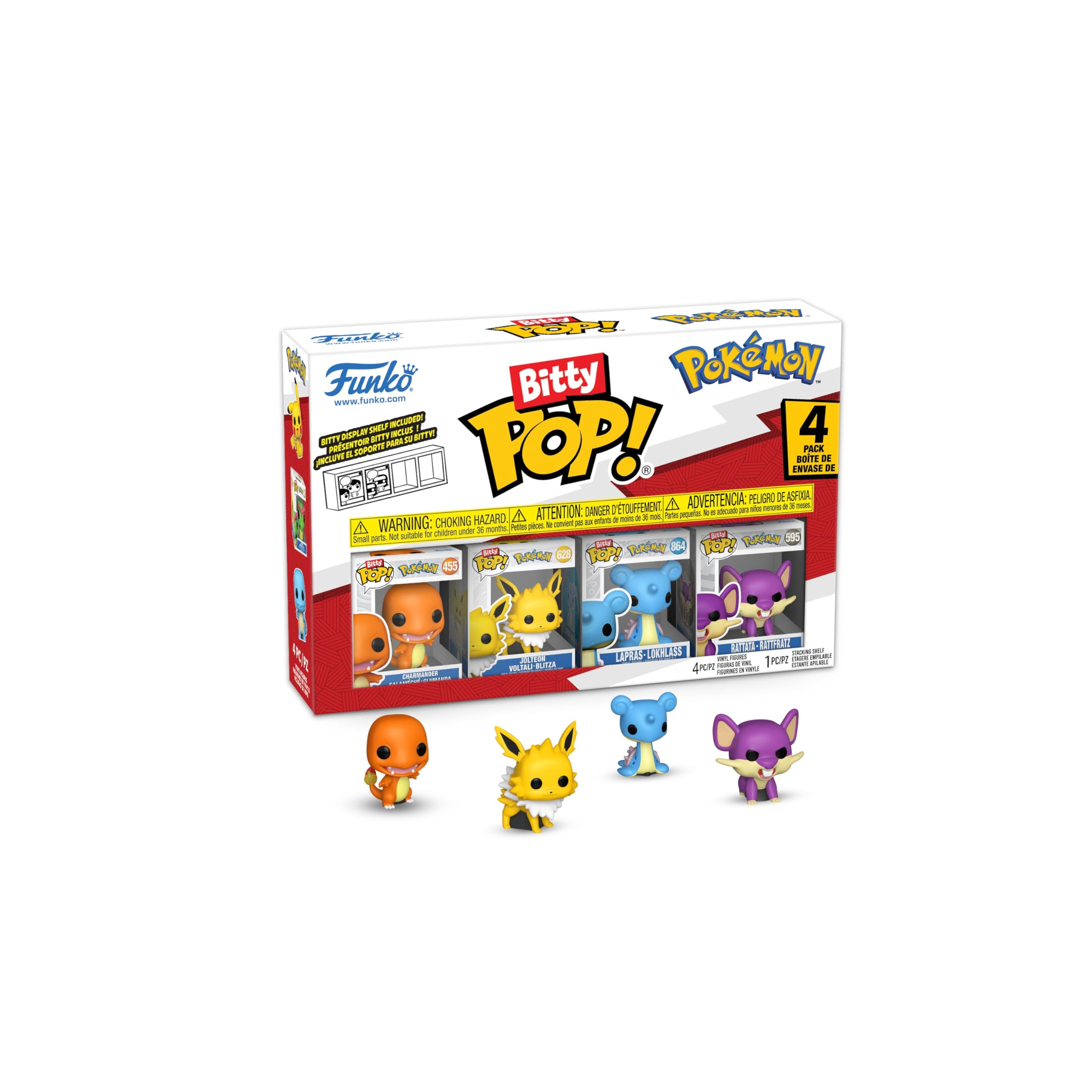 Funko Bitty Pop! Pokémon - Charmander 4PK with Mystery Mini Figure 4