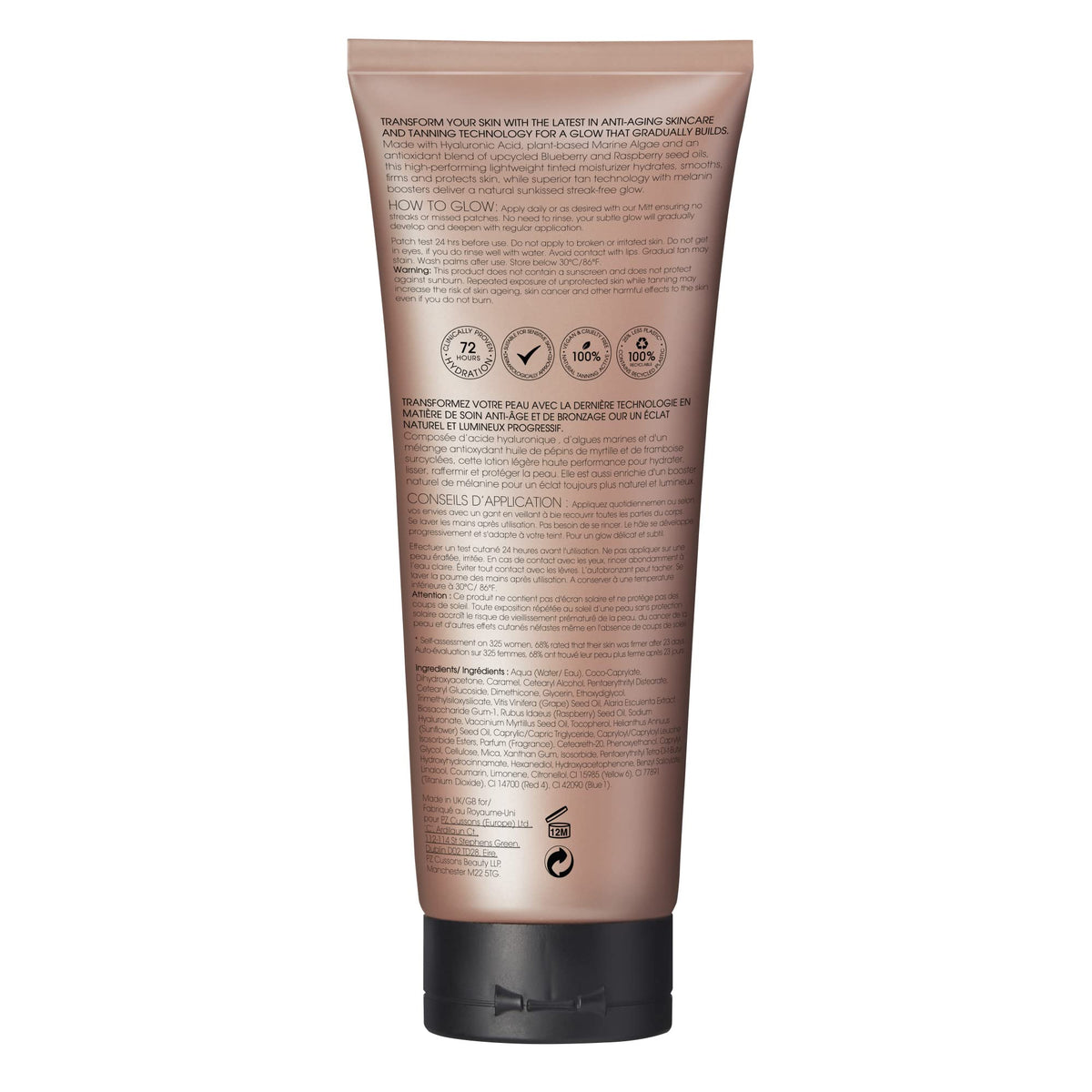 St.Tropez Gradual Tan Tinted Firming Lotion - 72hr Hydration | 200ml | Unisex Adult