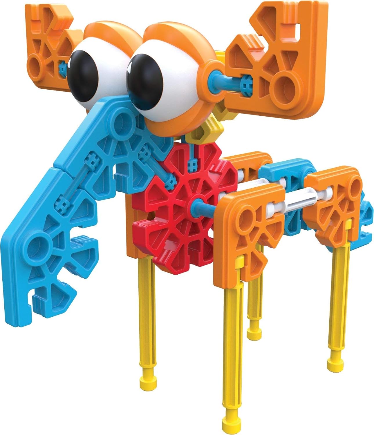 Kid K'NEX 50 Build Budding Builders Set - Educational Building Toys for Kids 3+ 4