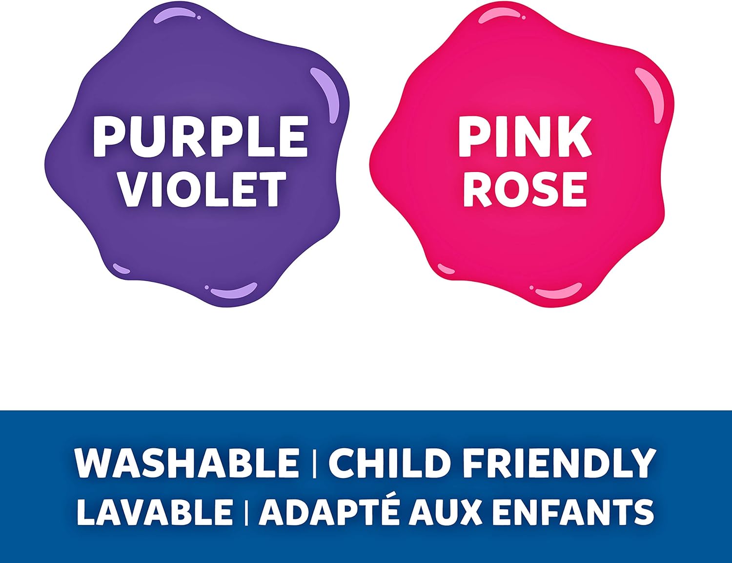 Elmer's Colour Slime Kit - Washable Slime Making Kit with Pink & Purple Glue, Magical Liquid Activator 13