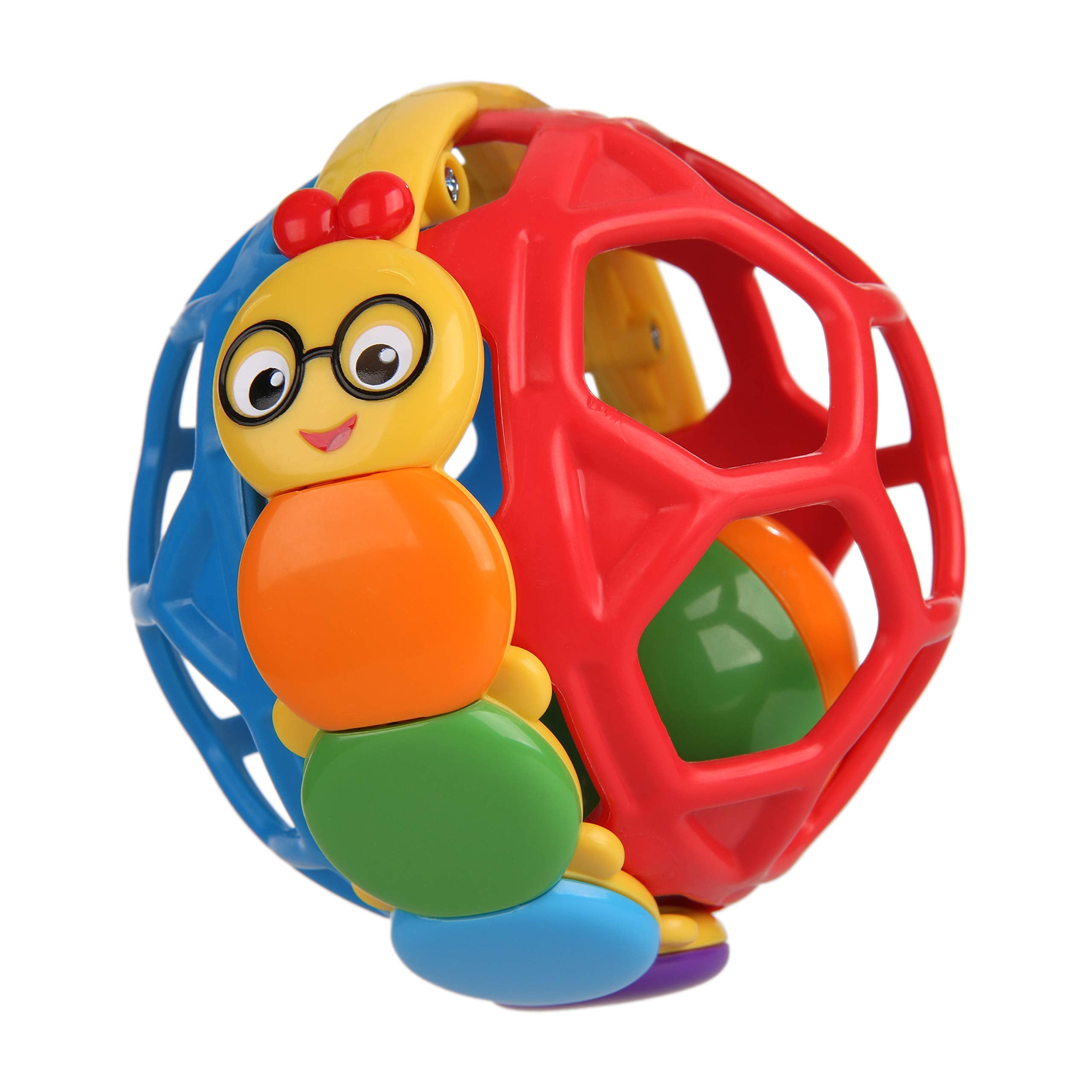 Baby Einstein Bendy Ball Rattle - Soft Flexible Grasp Toy | Ages 3 Months+ | BPA-free