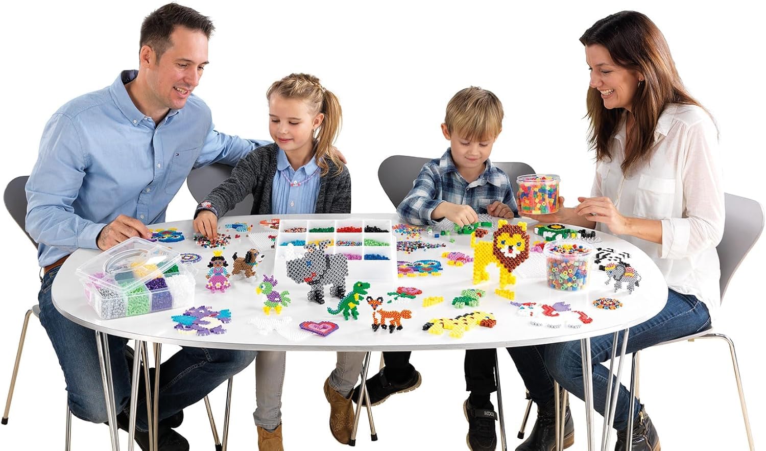 Hama Beads Unicorn Activity Kit - 1100-Piece Fuse Bead Craft Set for Kids 5