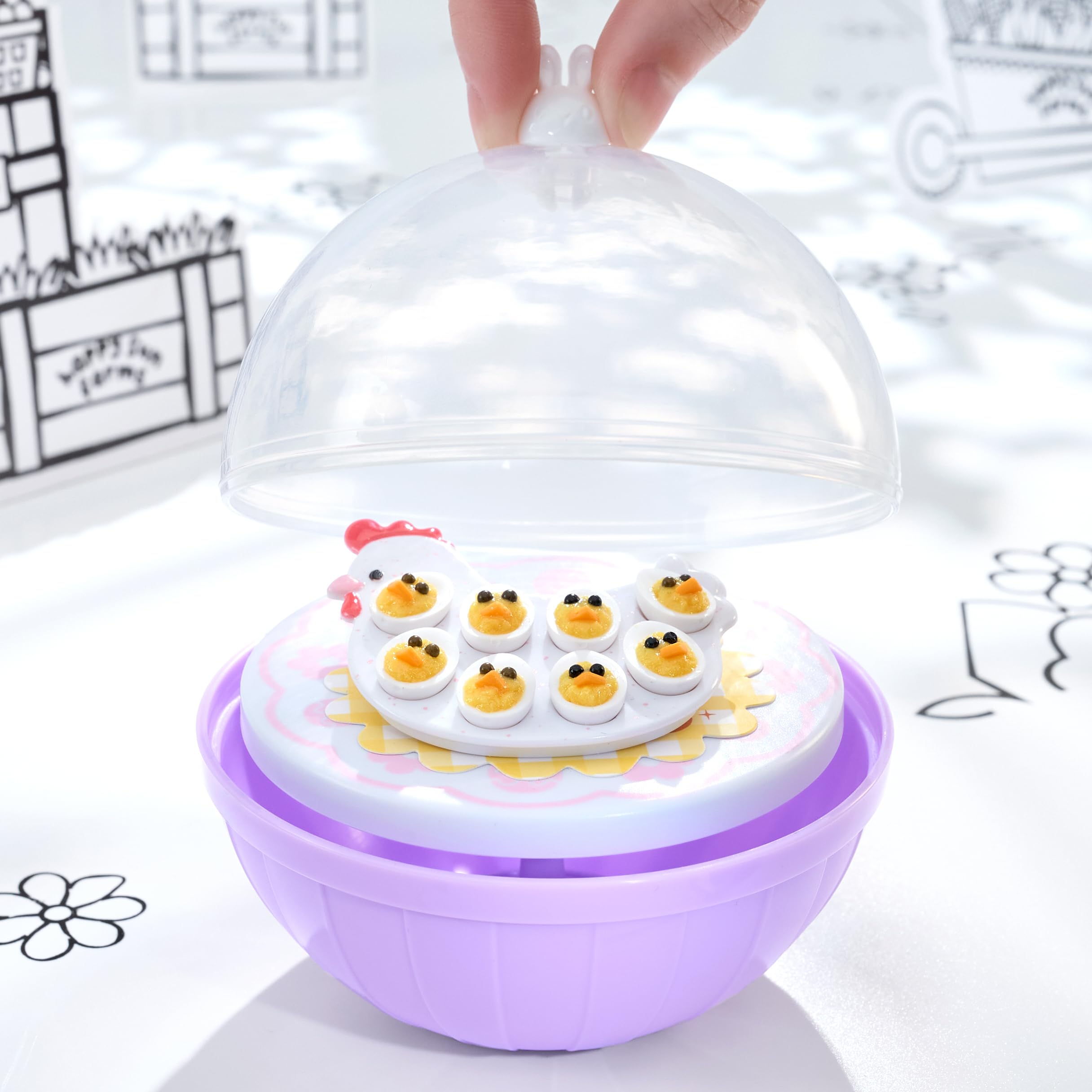 MGA's Miniverse Make It Mini Spring - DIY Resin Craft Kit with UV-Activated Miniatures