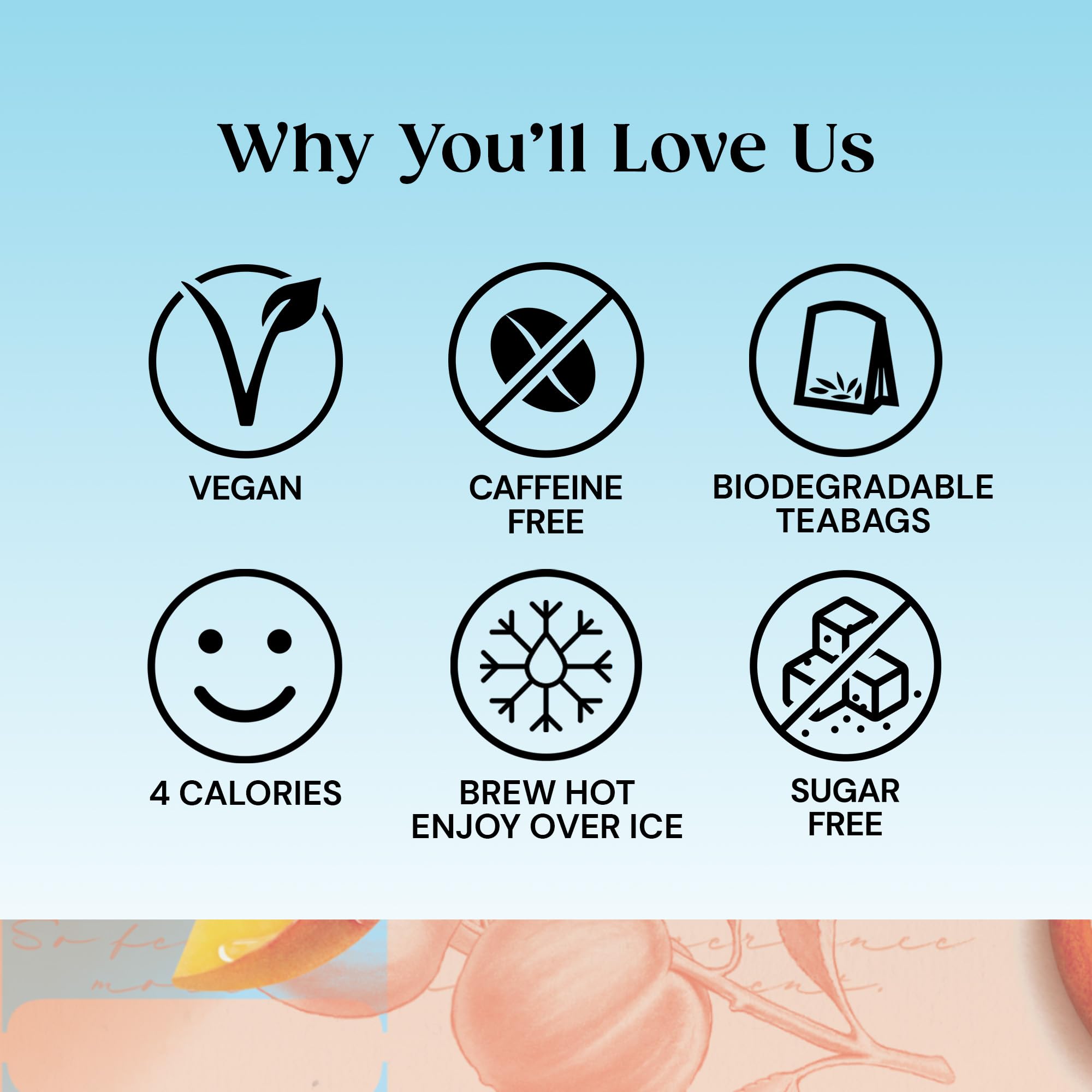 Twinings Peach Cooler Fruit Infusion Tea Bags - 20 Tea Bags, Naturally Caffeine Free, Sugar Free 3