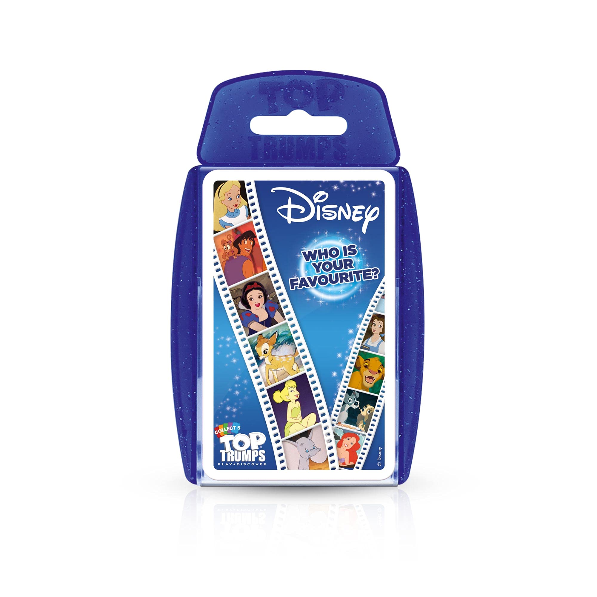Top Trumps Disney Classics Specials Card Game - 6+ Players, Educational Fun with Baloo, Dumbo, Alice, Bambi, Cinderella, Snow White, Timon & Pumbaa