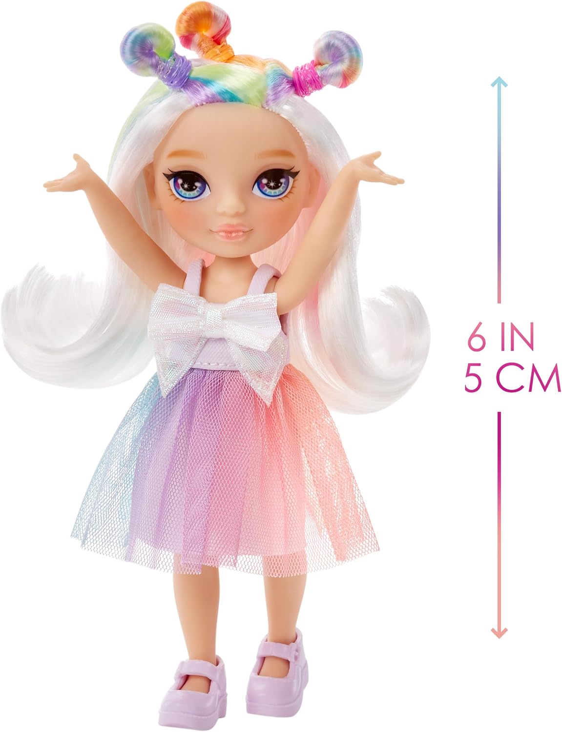Rainbow High Littles - Opal Raine - 14 cm Posable Fashion Doll with Magical Unicorn Pet 3