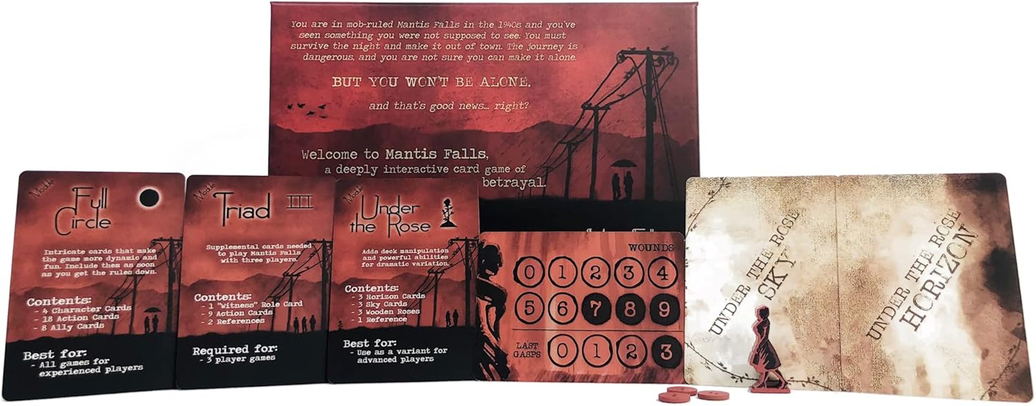 Distant Rabbit Games Mantis Falls Board Game 9