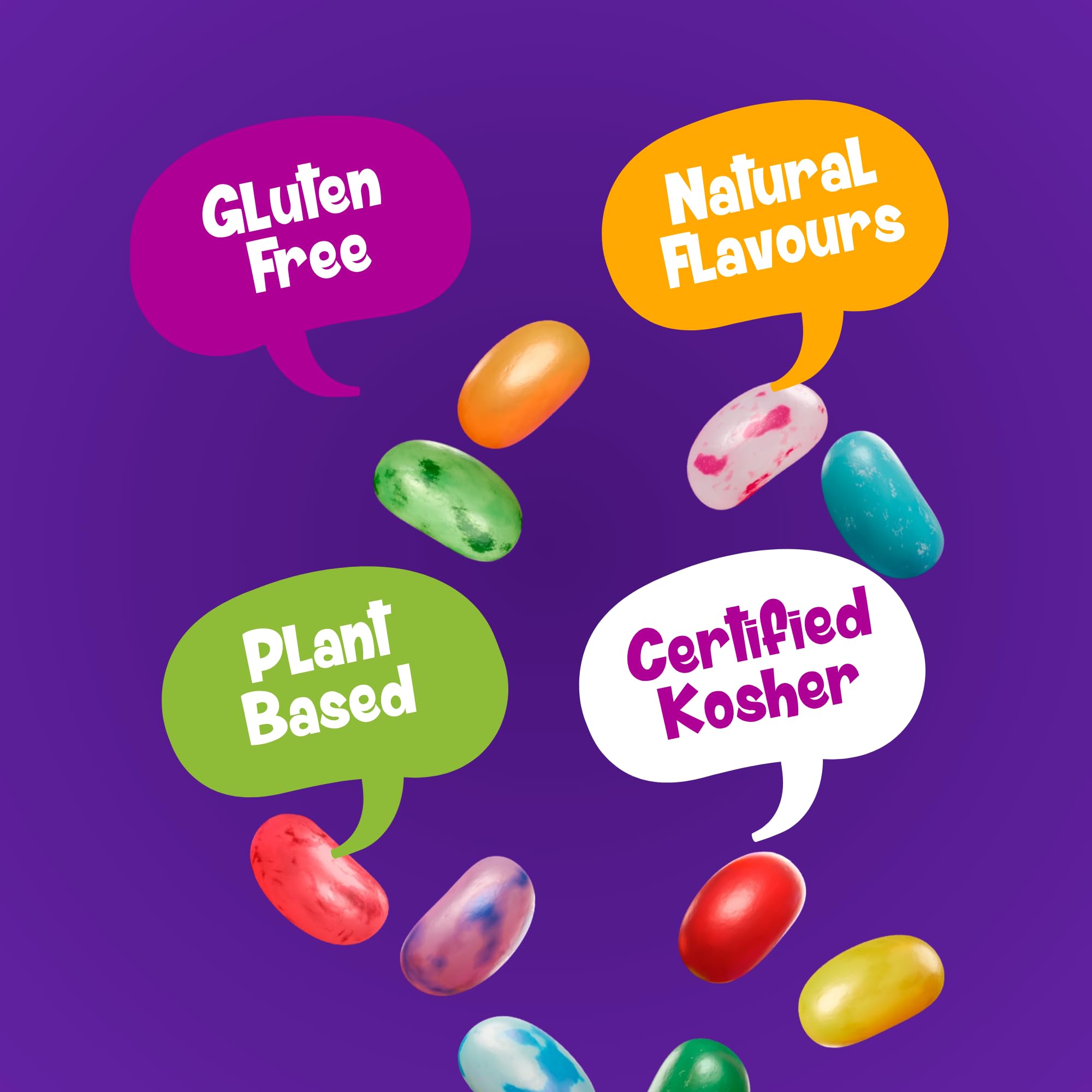 The Jelly Bean Factory 36 riesige Geschmacksrichtungen, 700-g-Glas – Gourmet-Jelly-Beans-Geschenk 10