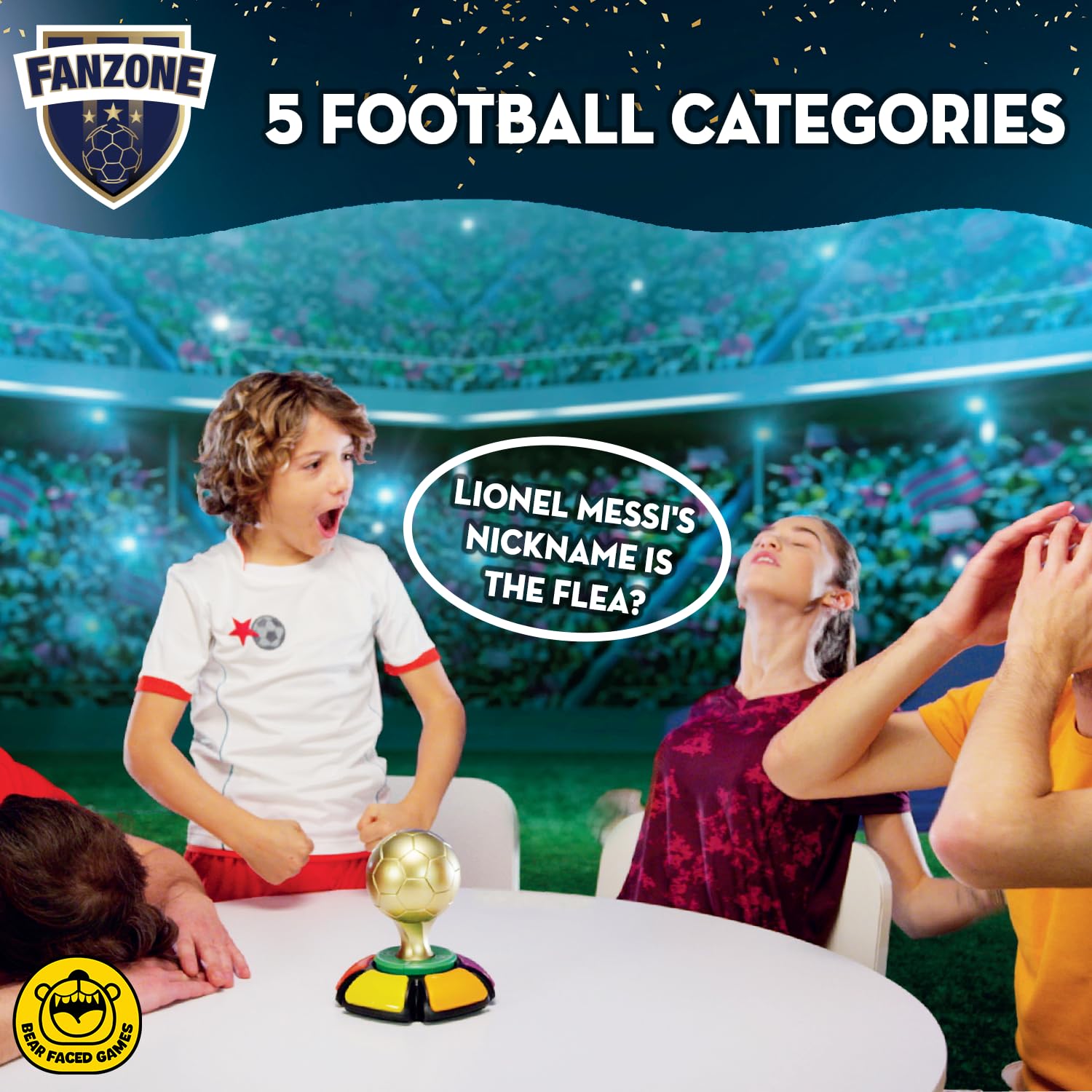 Fanzone Football Trivia Board Game with 500 Questions 6