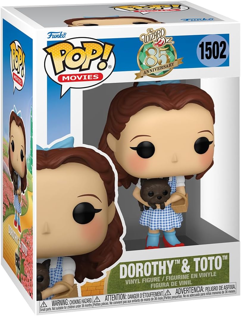 Funko Pop! Movies The Wizard of Oz - Dorothy Gale with Toto Vinyl Figure (75979) 8