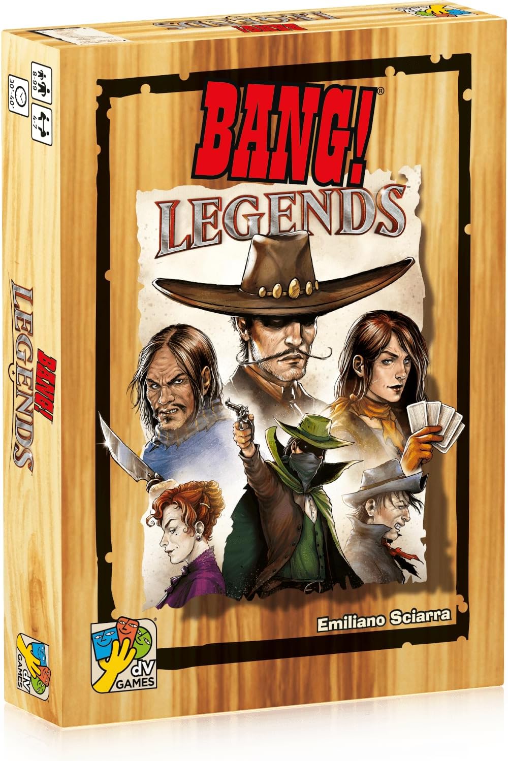DV Games Bang Legends Strategy Card Game Expansion