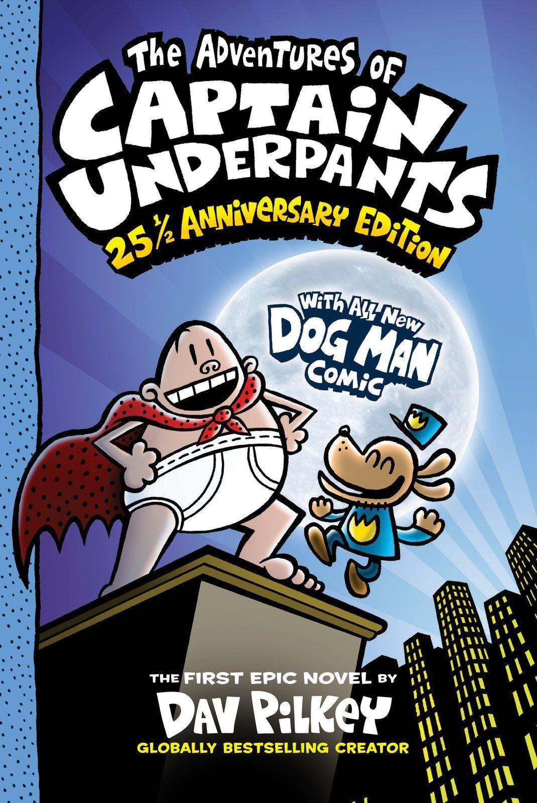 Scholastic The Adventures of Captain Underpants: 25th Anniversary Edition | Paperback | English 1