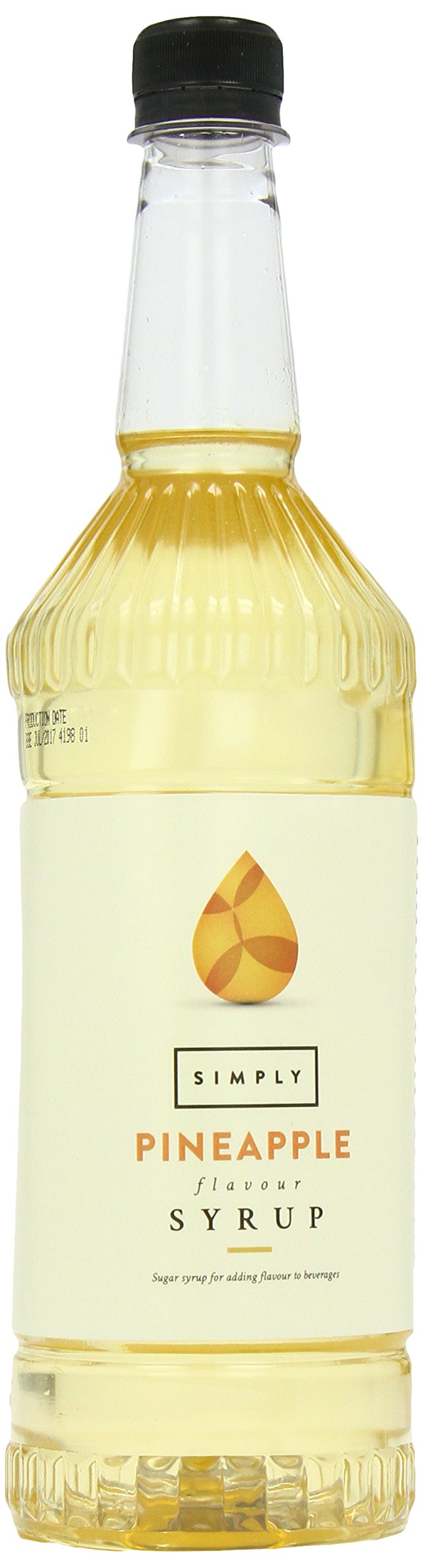 Simply Pineapple Syrup - Vegan, Nut Free Flavoured Syrup for Coffee & Cocktails | 1L