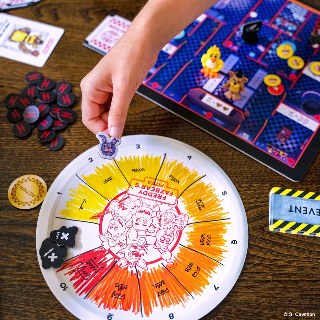 Funko Five Nights at Freddy's Nights of Fright Board Game 9