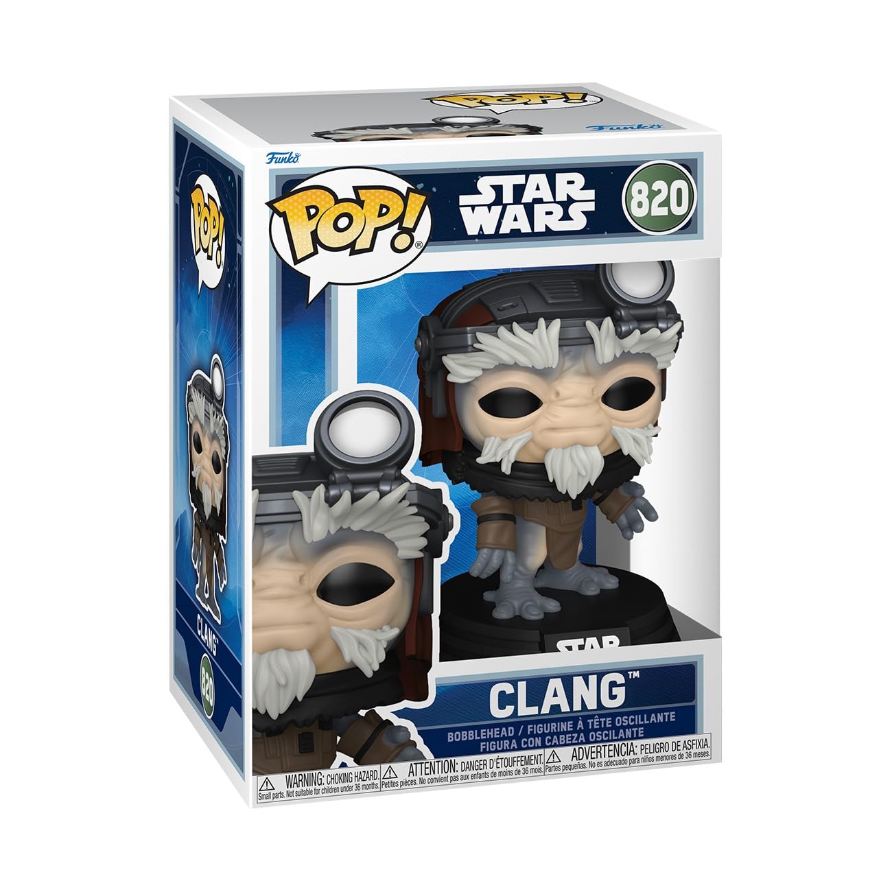 Funko POP! Star Wars: The Mandalorian and Grogu - Clang Collectable Vinyl Figure | 3.75 in
