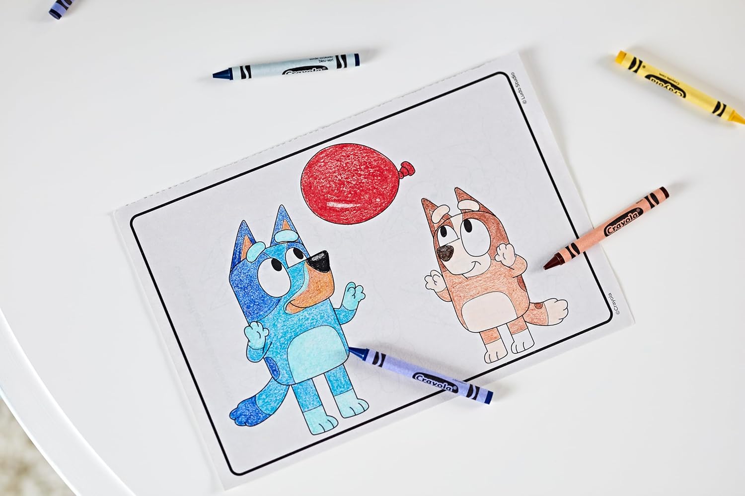 CRAYOLA - Bluey Colouring Book 96 Pages with Sticker Sheet 5