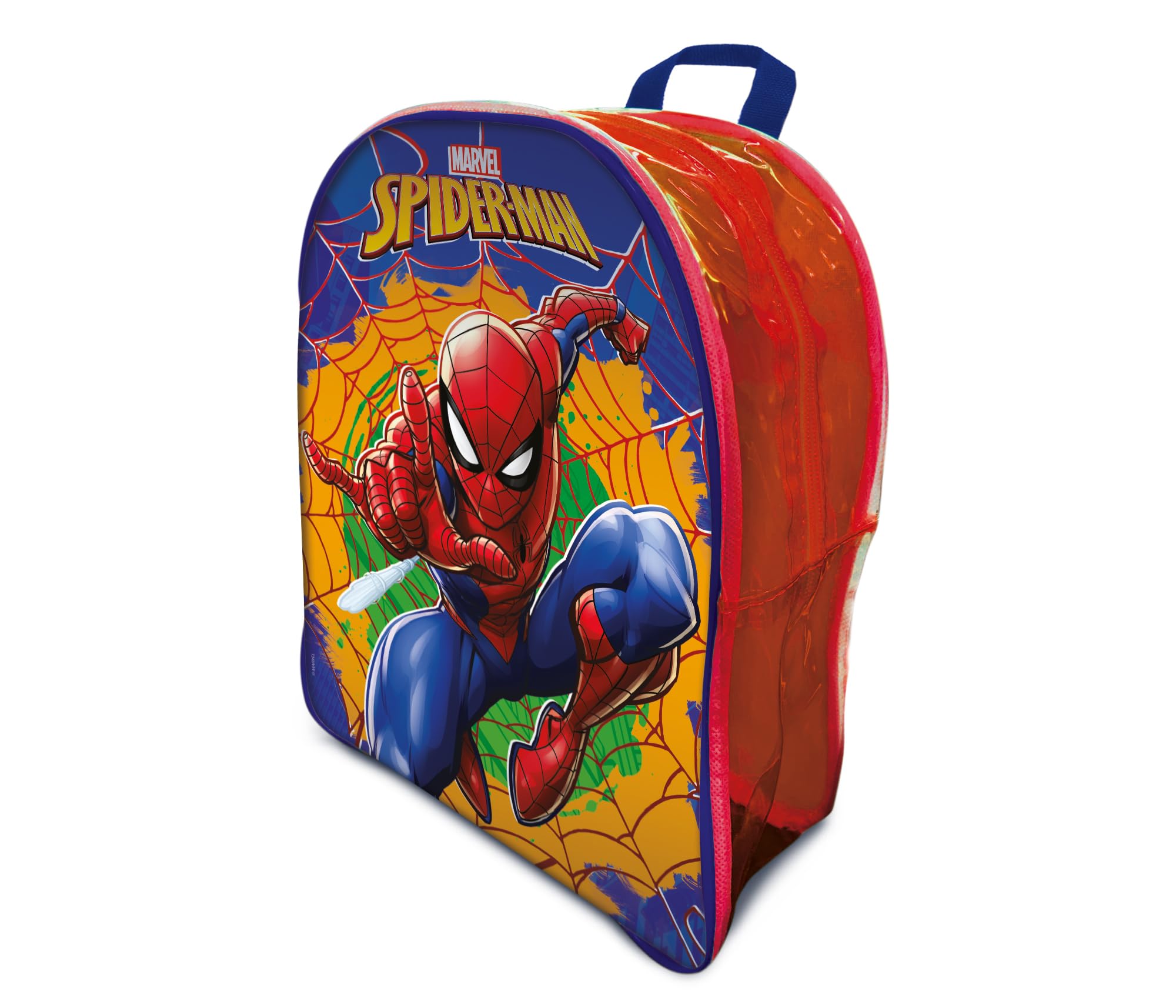 Liscianigiochi Spider-Man Super Game Backpack with Board & Card Games for Ages 6+
