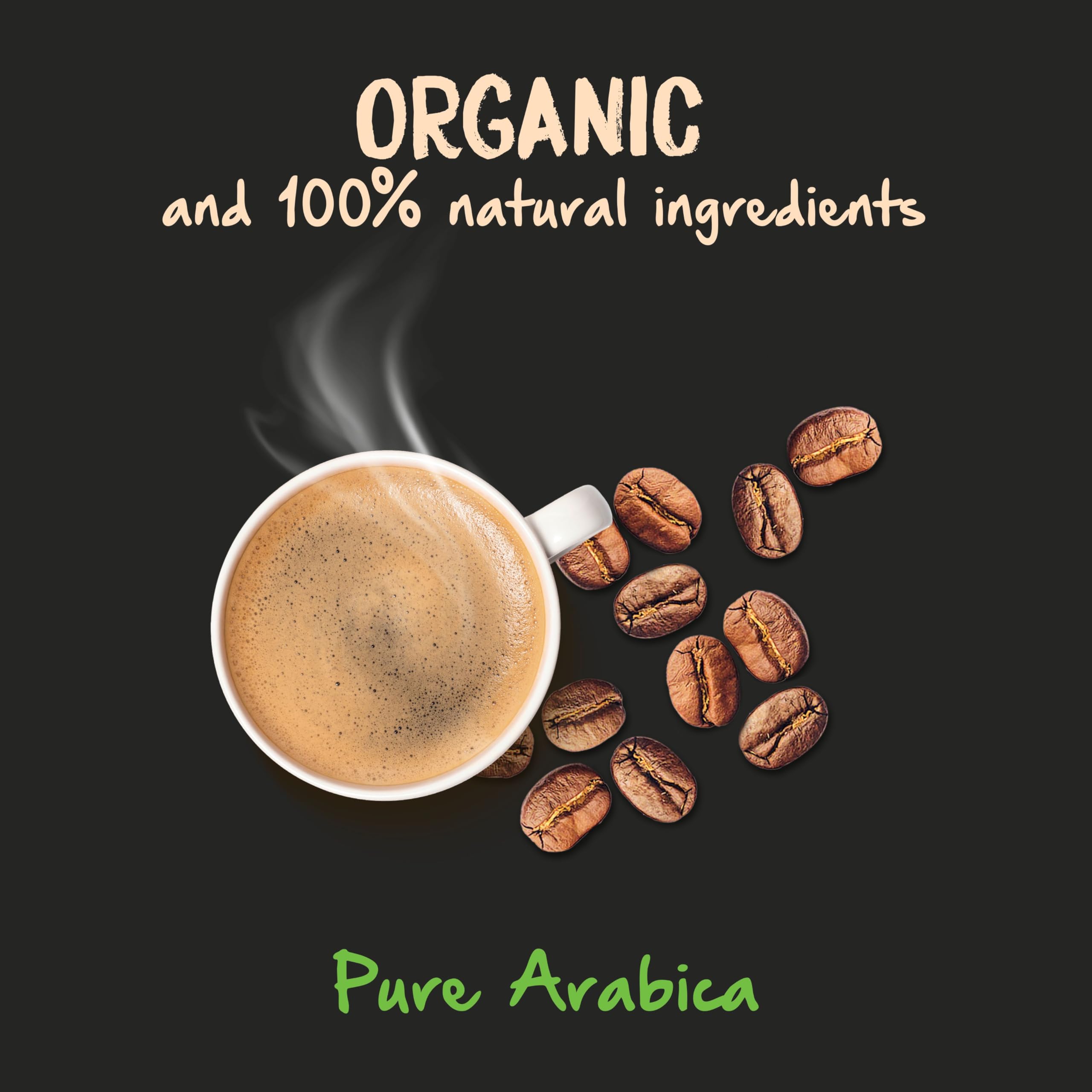 Naturela - Organic Coffee Beans 100% Arabica | Slow-Roasted Whole Bean 4