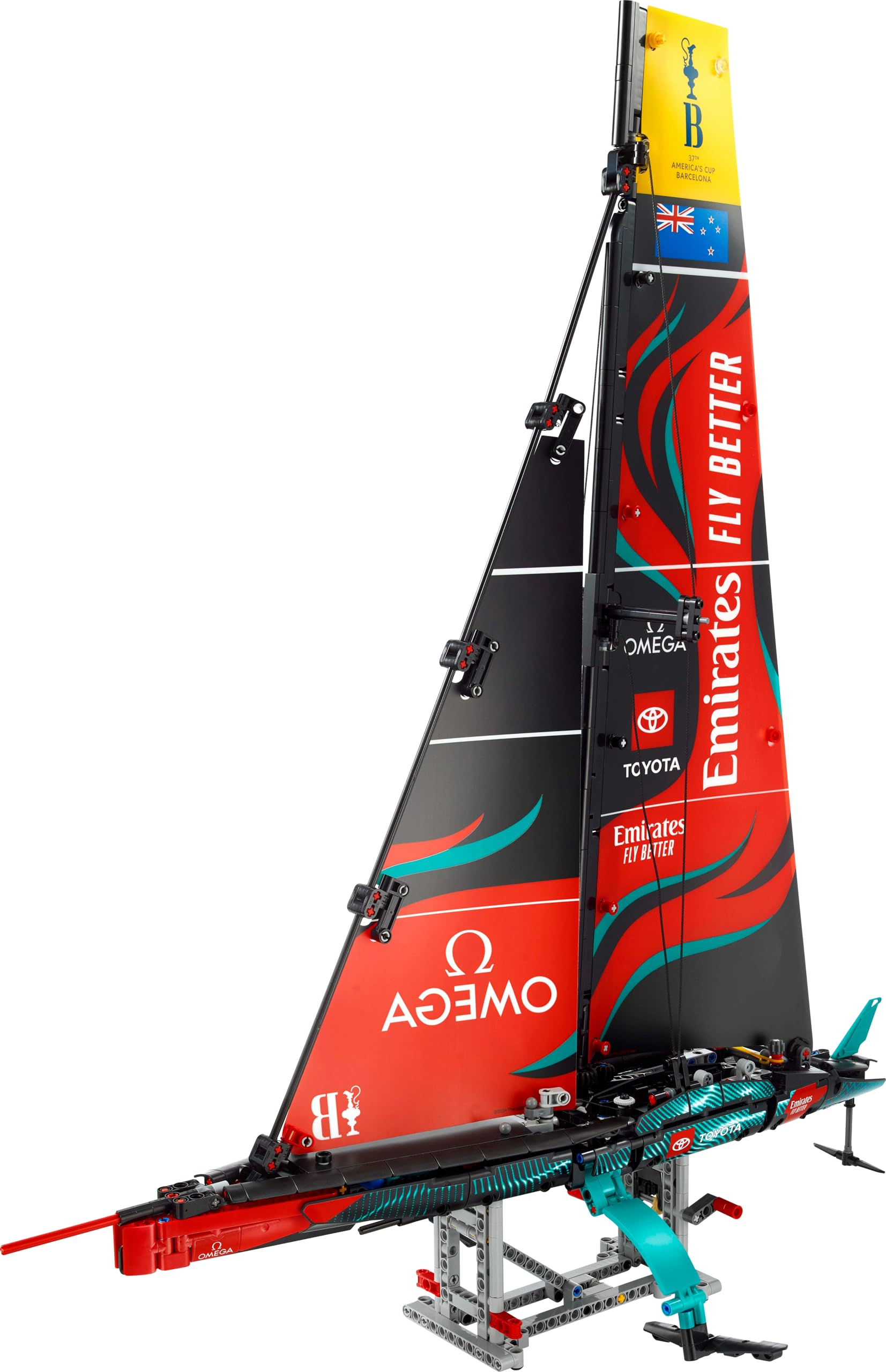 LEGO Technic Emirates Team New Zealand AC75 Yacht Building Set - Advanced Build for Adults 10