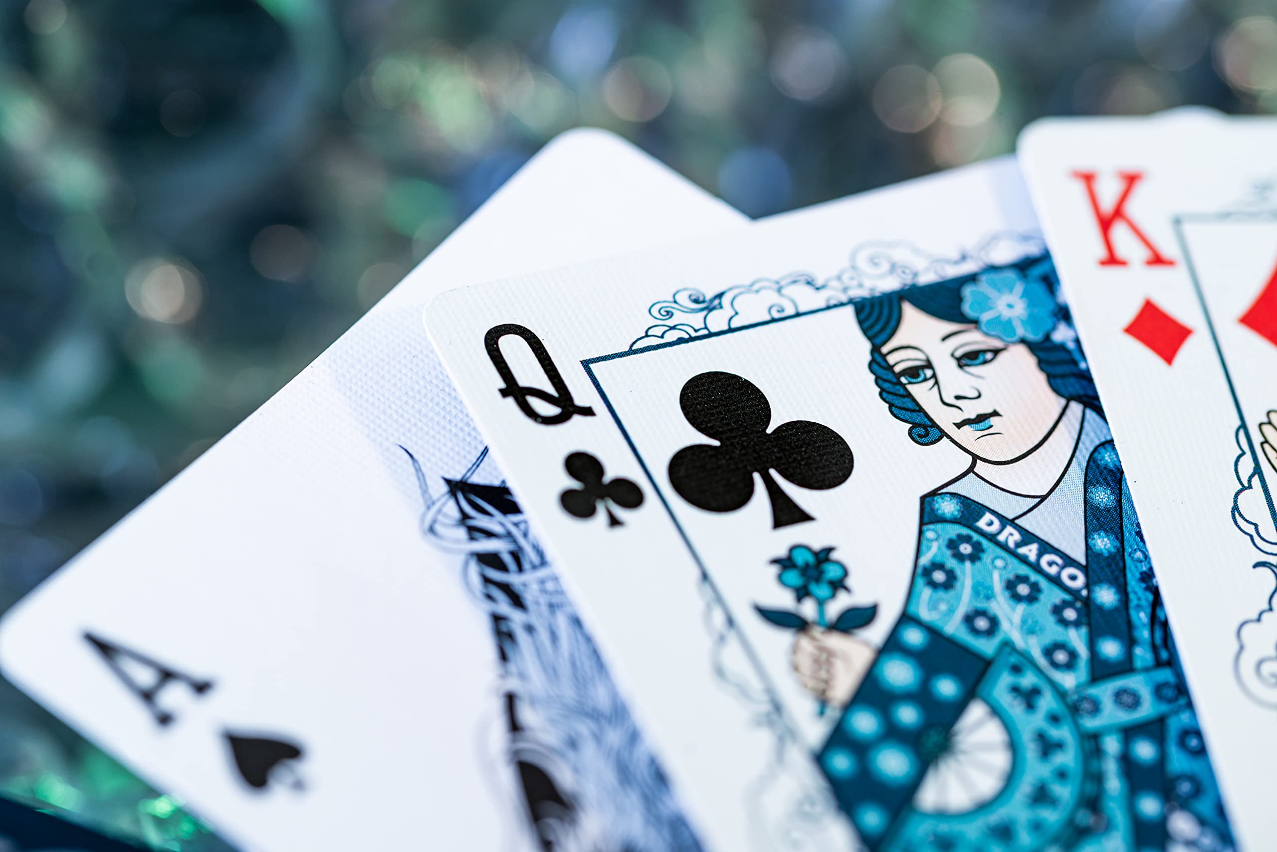 Bicycle Dragon Playing Cards - 1 Deck, Air Cushion Finish, Professional Grade, FSC-Certified, Made in USA 5