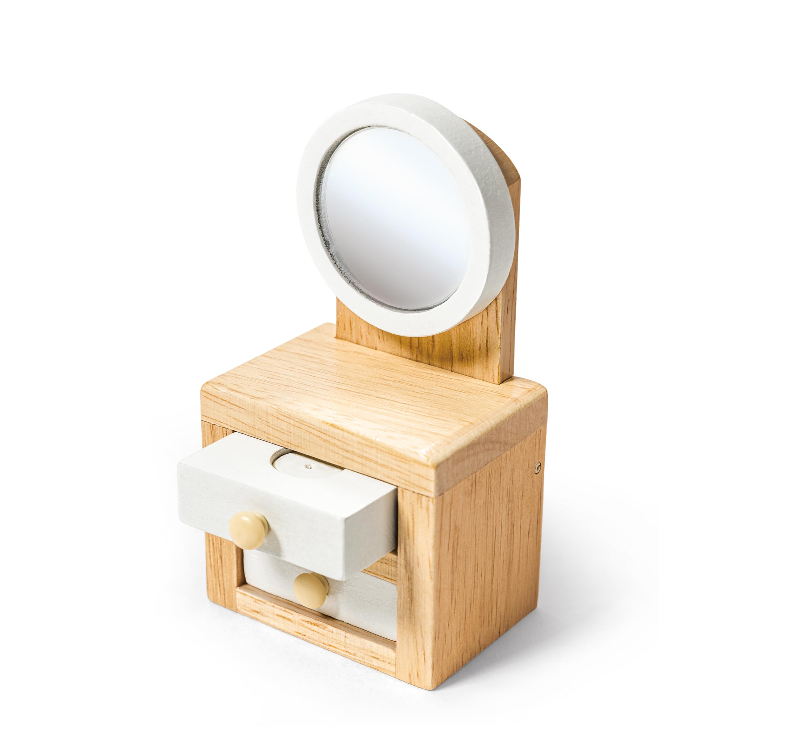 Hape E3450 Master Bedroom Wooden Dolls House Accessory Set for Ages 3+ 7