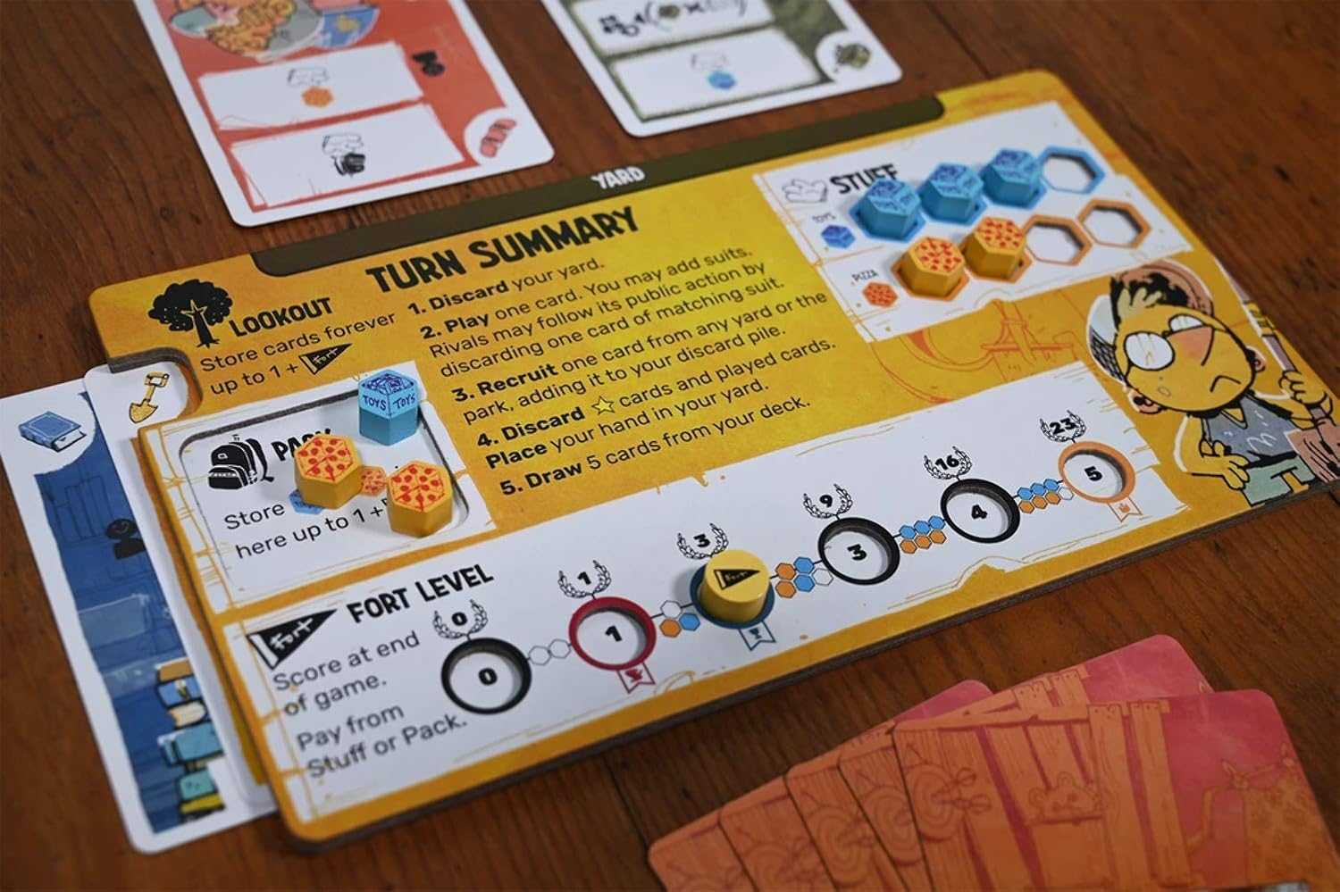 Leder Games Fort Card Game for 2-4 Players 4