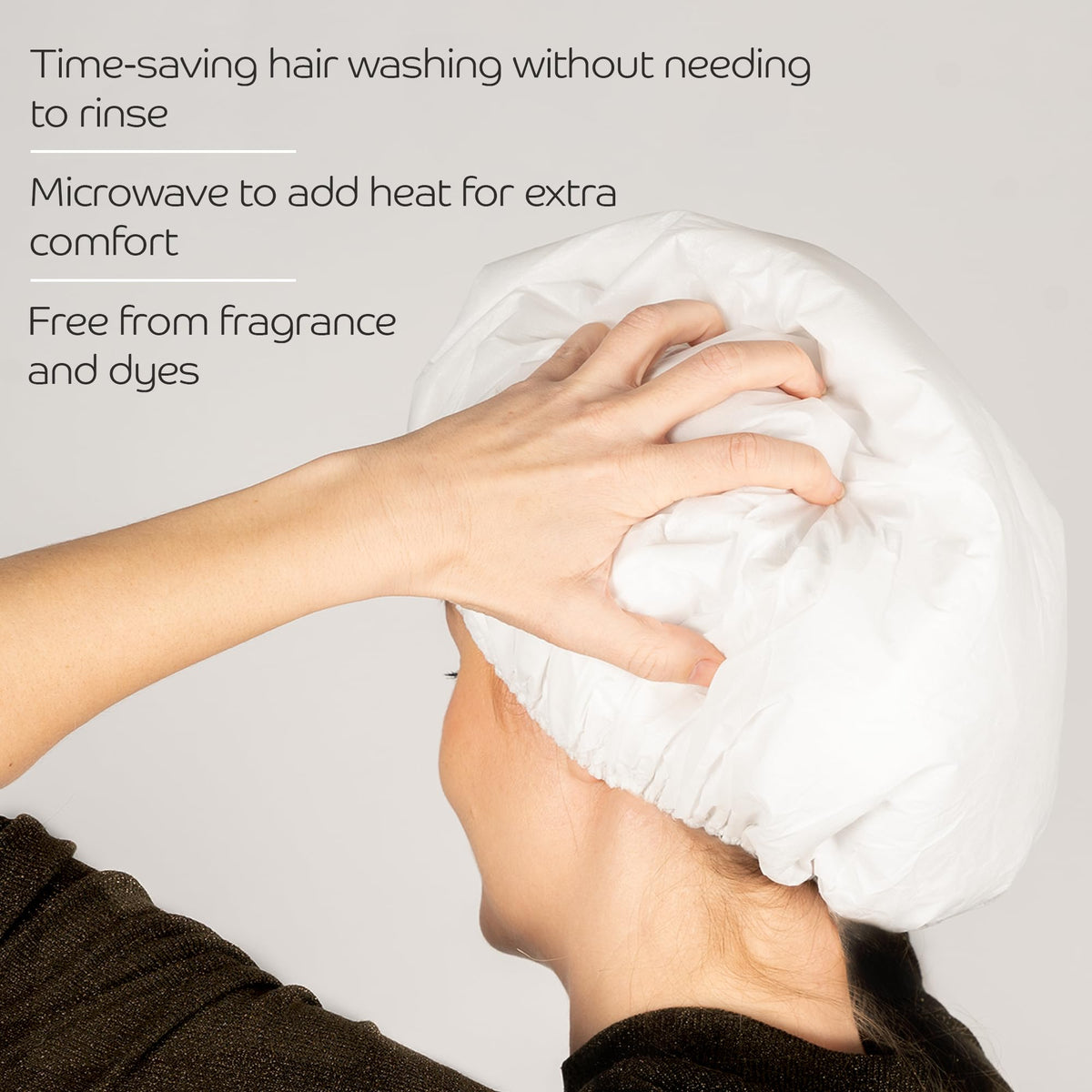 ABENA Unscented Shampoo Cap - Rinse-Free Cleansing & Conditioning | 1 Count 4