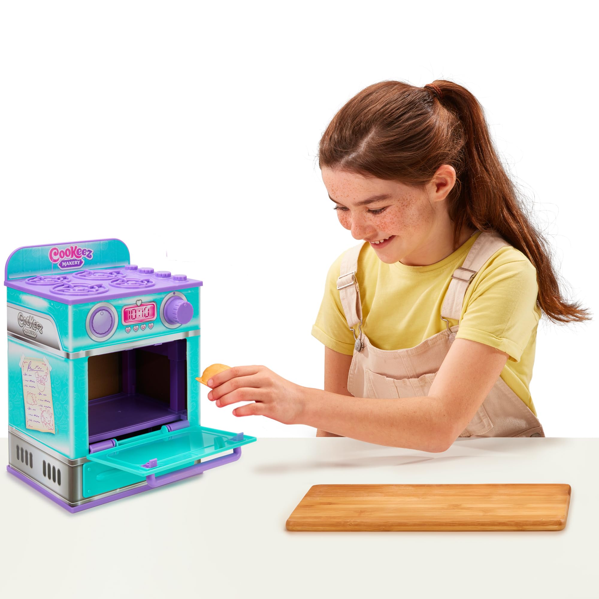 Cookeez Makery Oven Playset - Interactive Baked Treatz Plush Toy for Ages 5+ 4