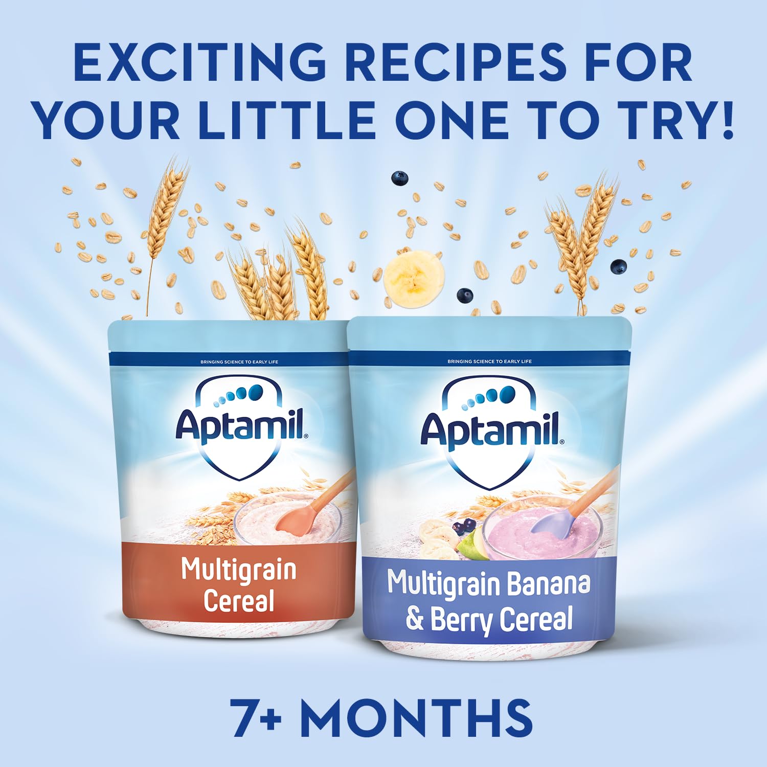 Aptamil Multigrain Porridge Baby Food Cereal, 7+ Months, 200g (Pack of 4) 3