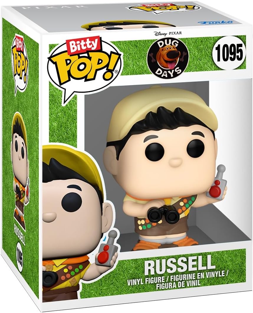 Funko Bitty Pop! Pixar - UP 4PK - Carl, Russell (Dug Days), Dug and a Surprise Vinyl Figure 7