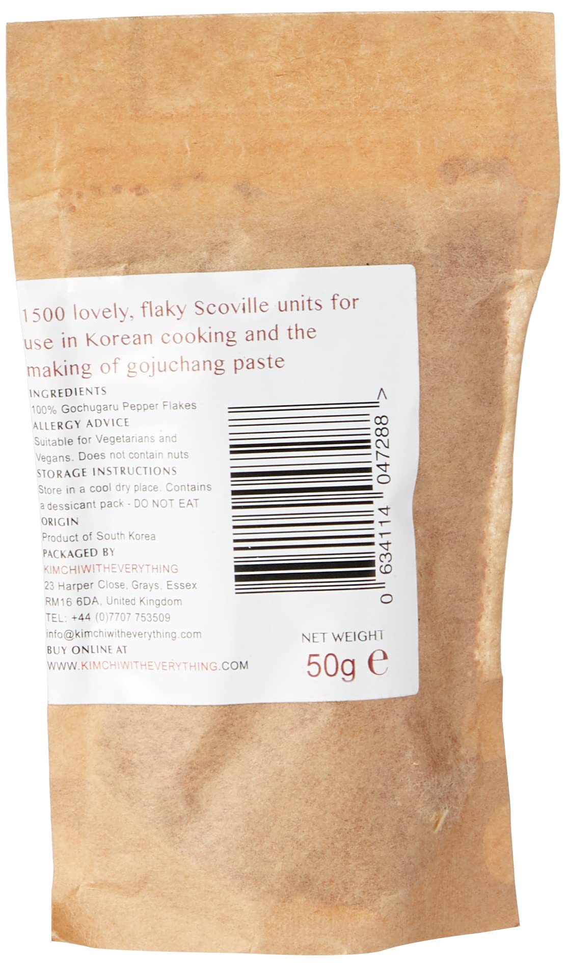 Kimchi with Everything - Gochugaru Kimchi Chilli Pepper Flakes, 50g