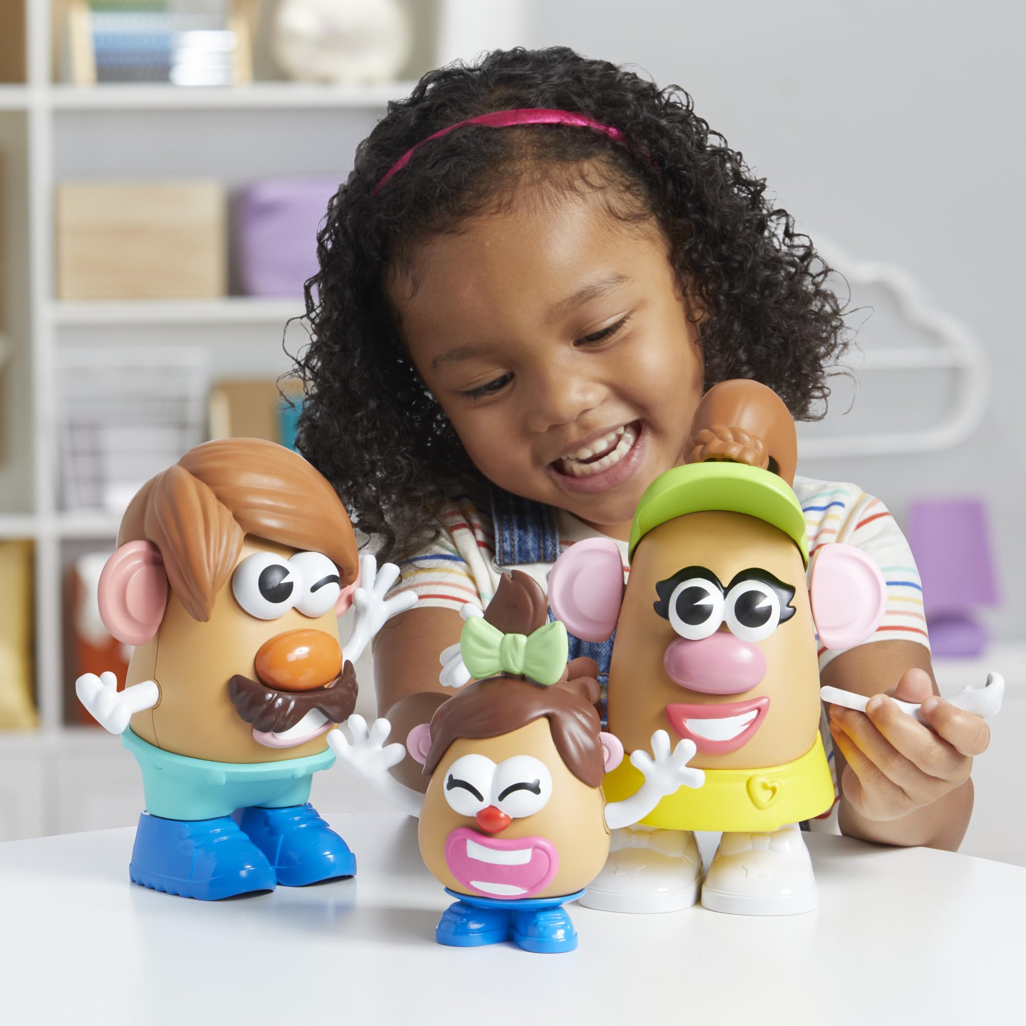 Playskool Potato Head Create Your Potato Head Family Toy Set - 44-Piece Mix & Mash Playset for Toddlers 2+