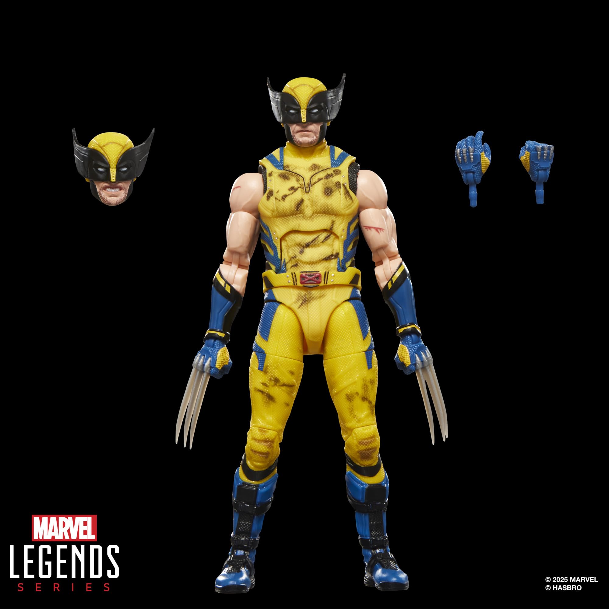 Marvel Legends Series Wolverine Action Figure - 6-Inch Scale | Deadpool & Wolverine Movie