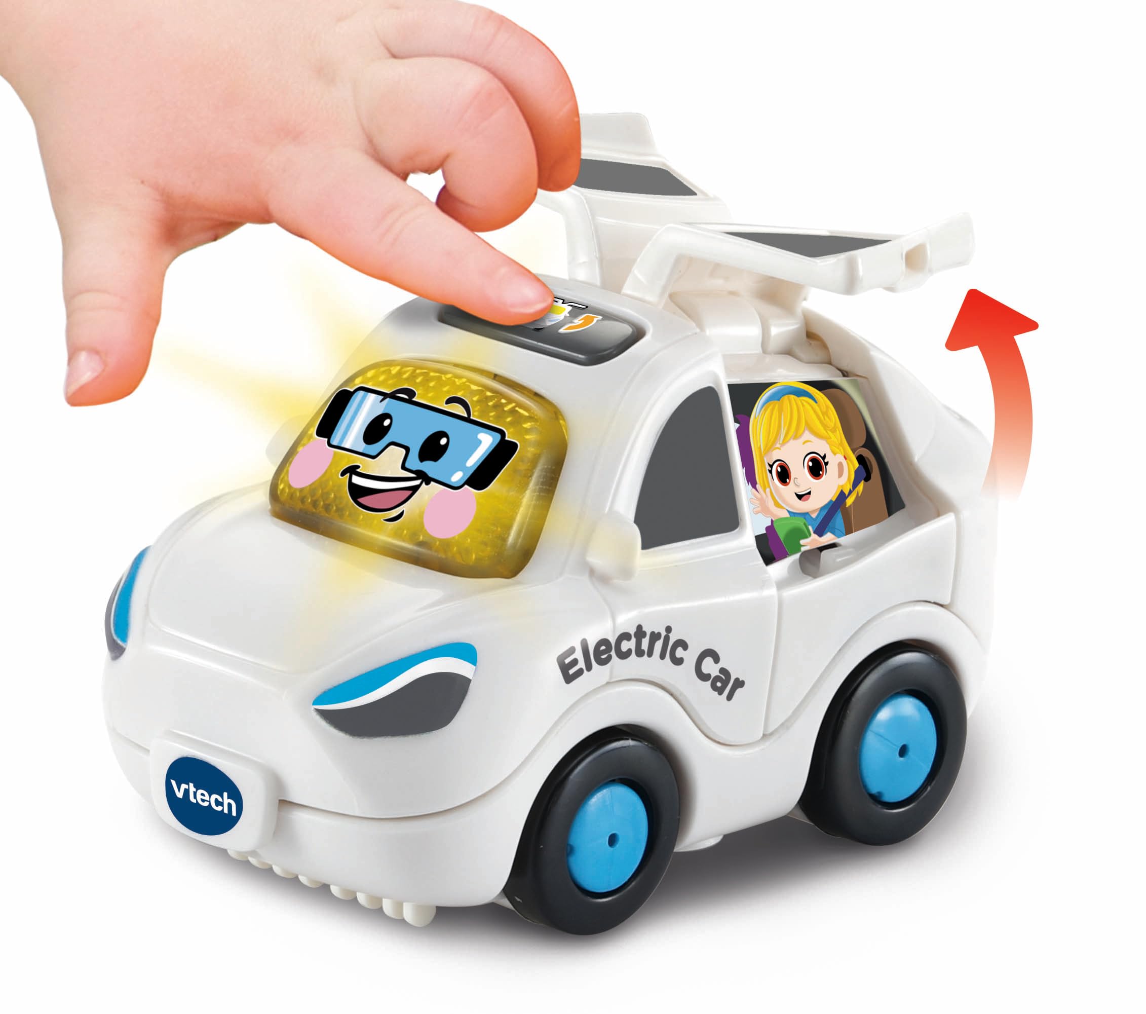 VTech Toot-Toot Drivers Electric Car - Interactive Sound & Light-Up Toy for Toddlers 12M+ 6