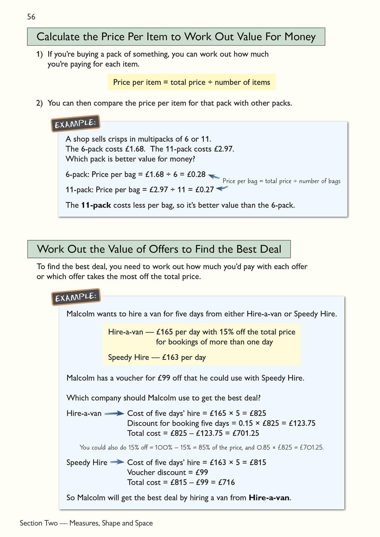 CGP Functional Skills Maths Level 2 - Study & Test Practice for 2021 & Beyond 6